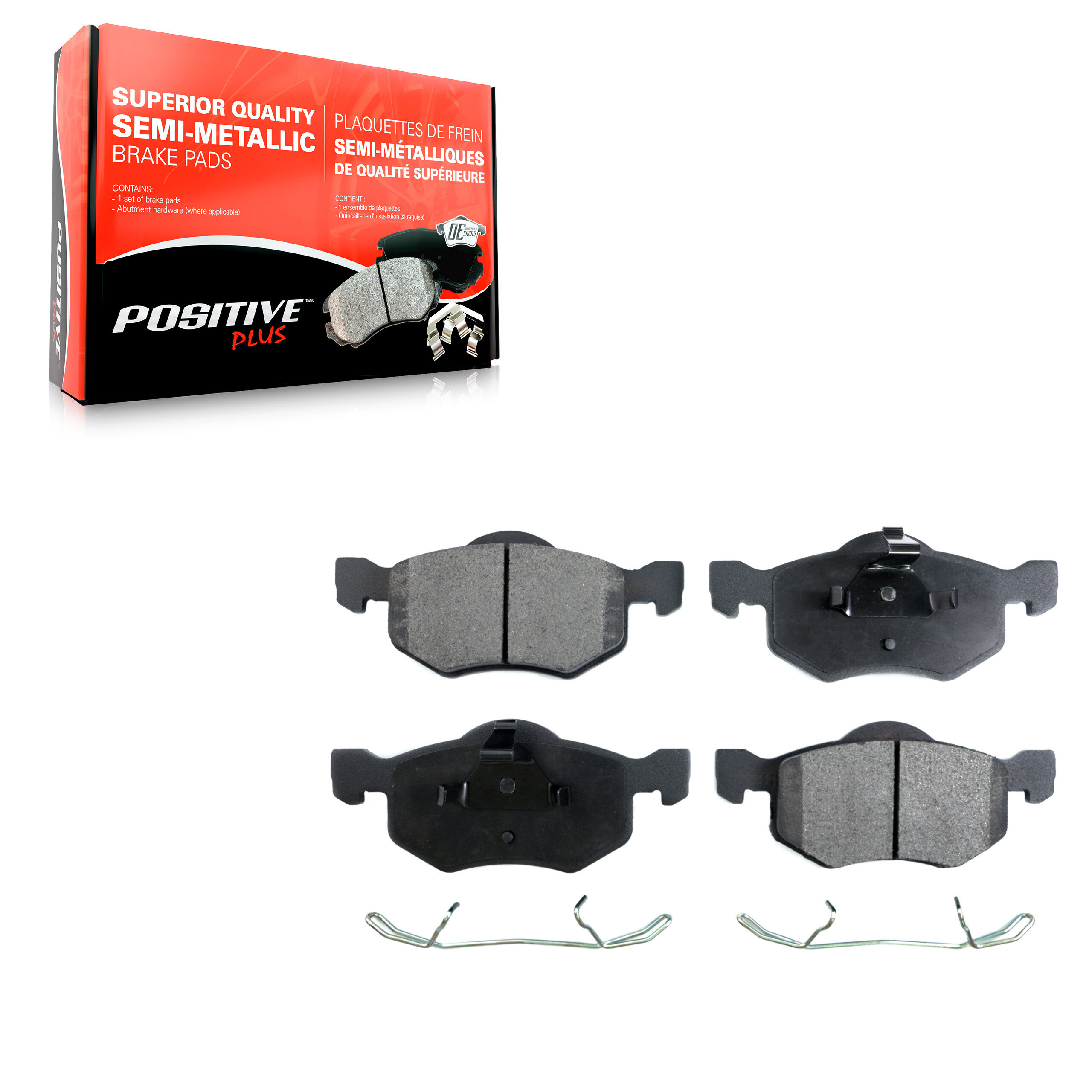 Semi-Metallic Brake Pads