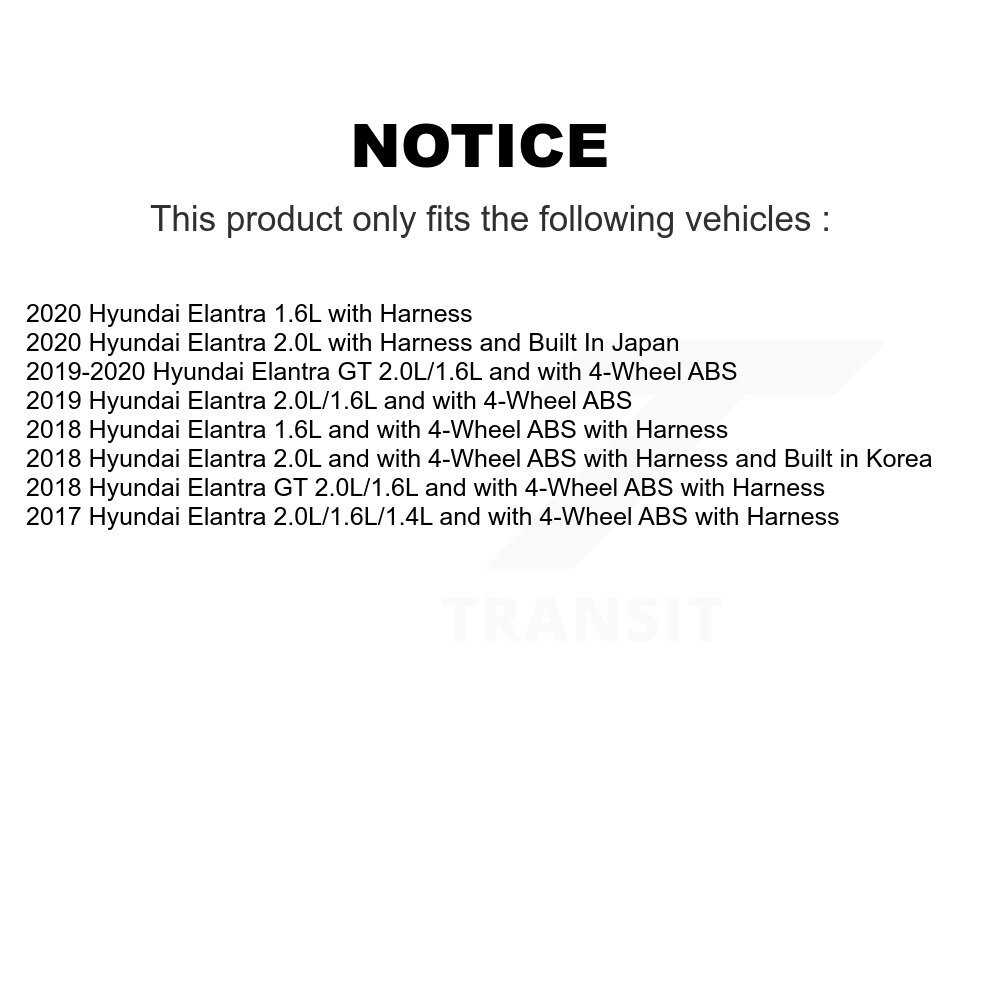 Mpulse - SEN-2ABS4190 - ABS Wheel Speed Sensor
