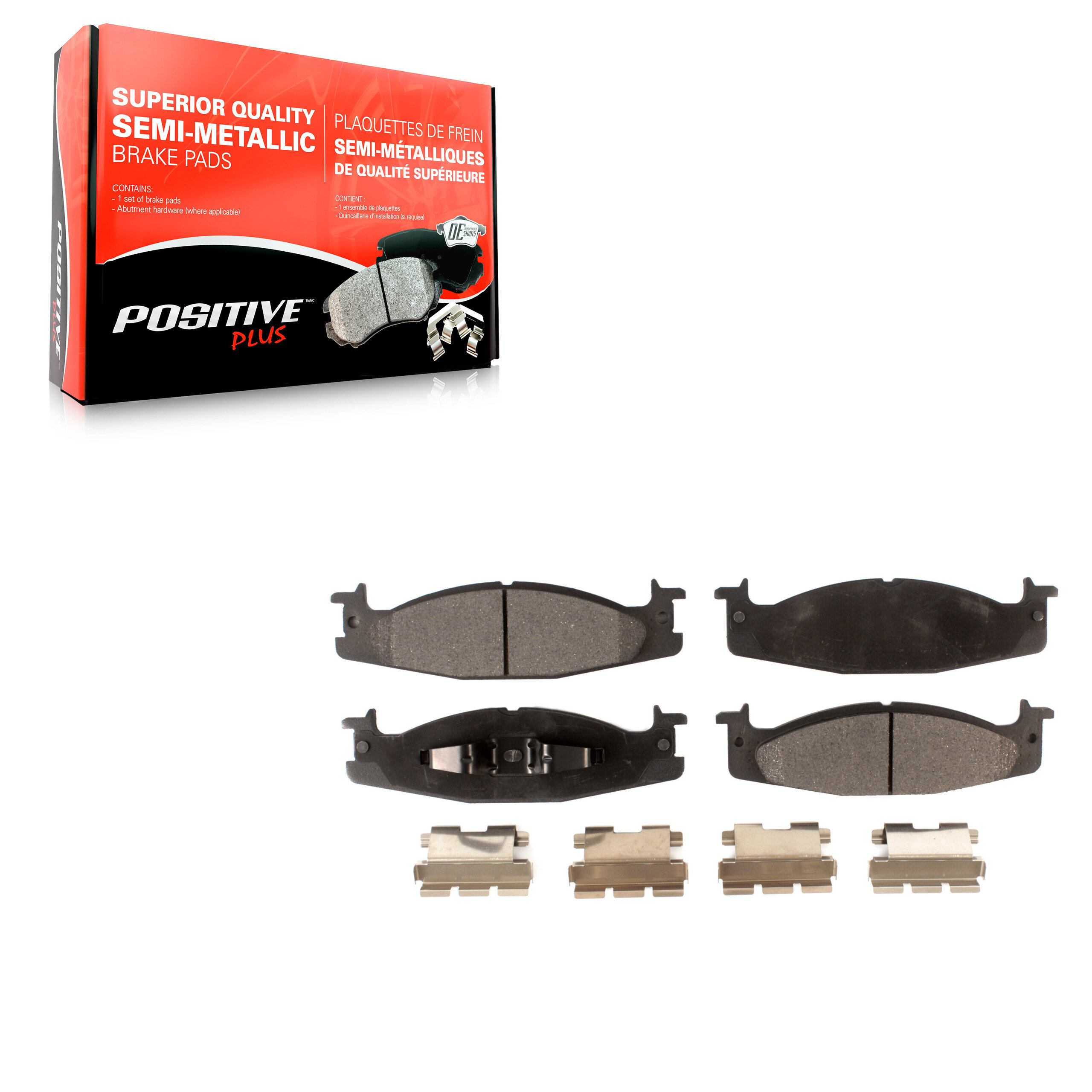 Semi-Metallic Brake Pads