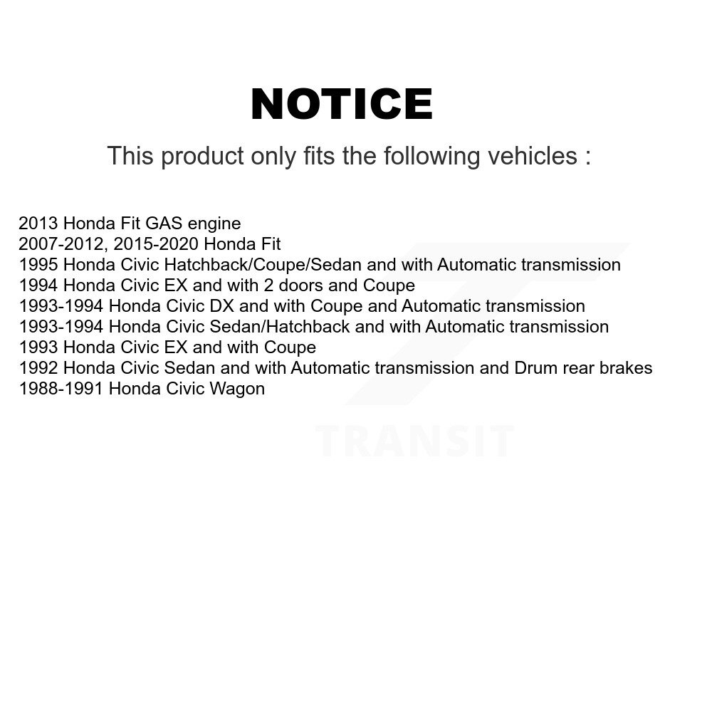 Top Quality - 13-H17307 - Drum Brake Hardware Kit