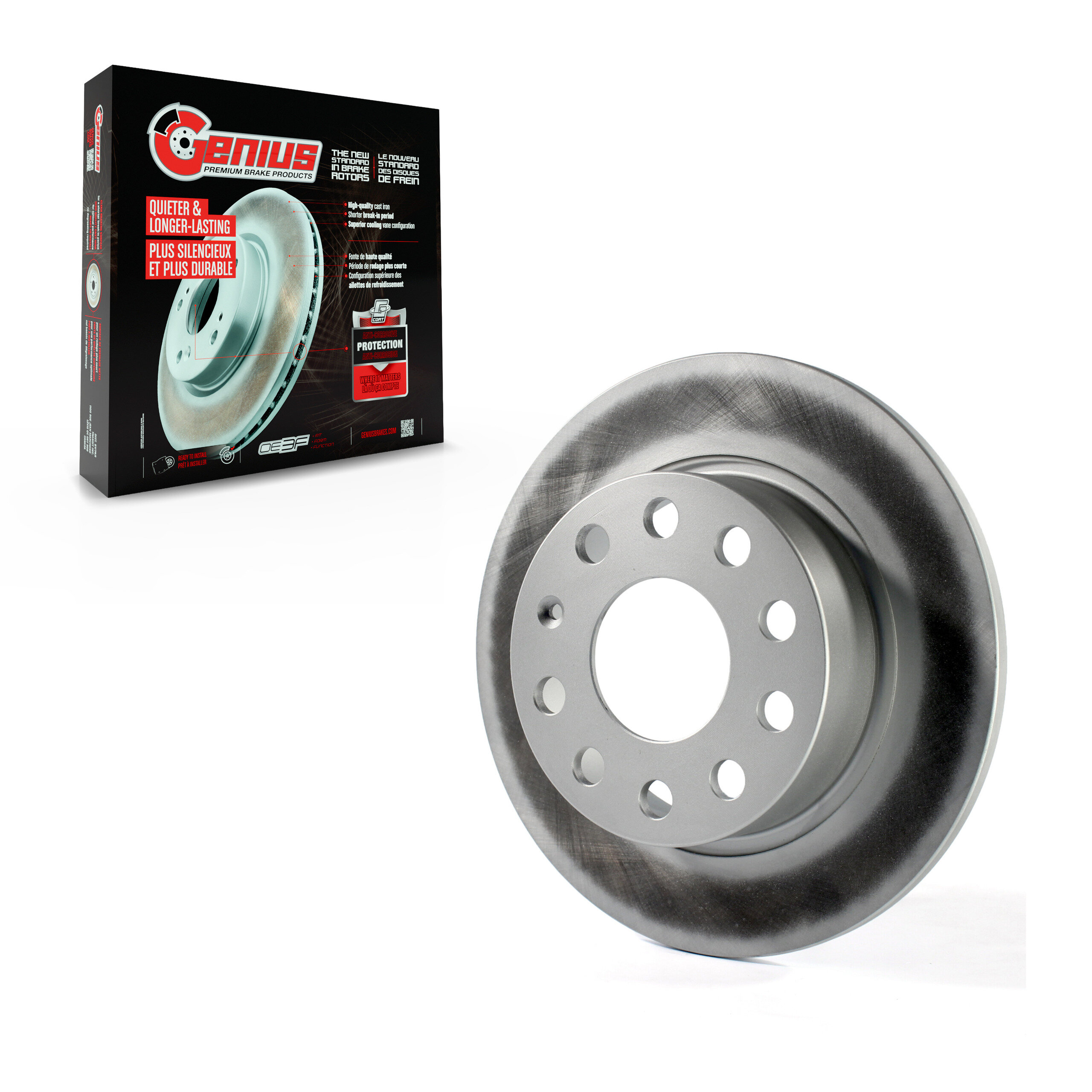 Coated Disc Brake Rotor