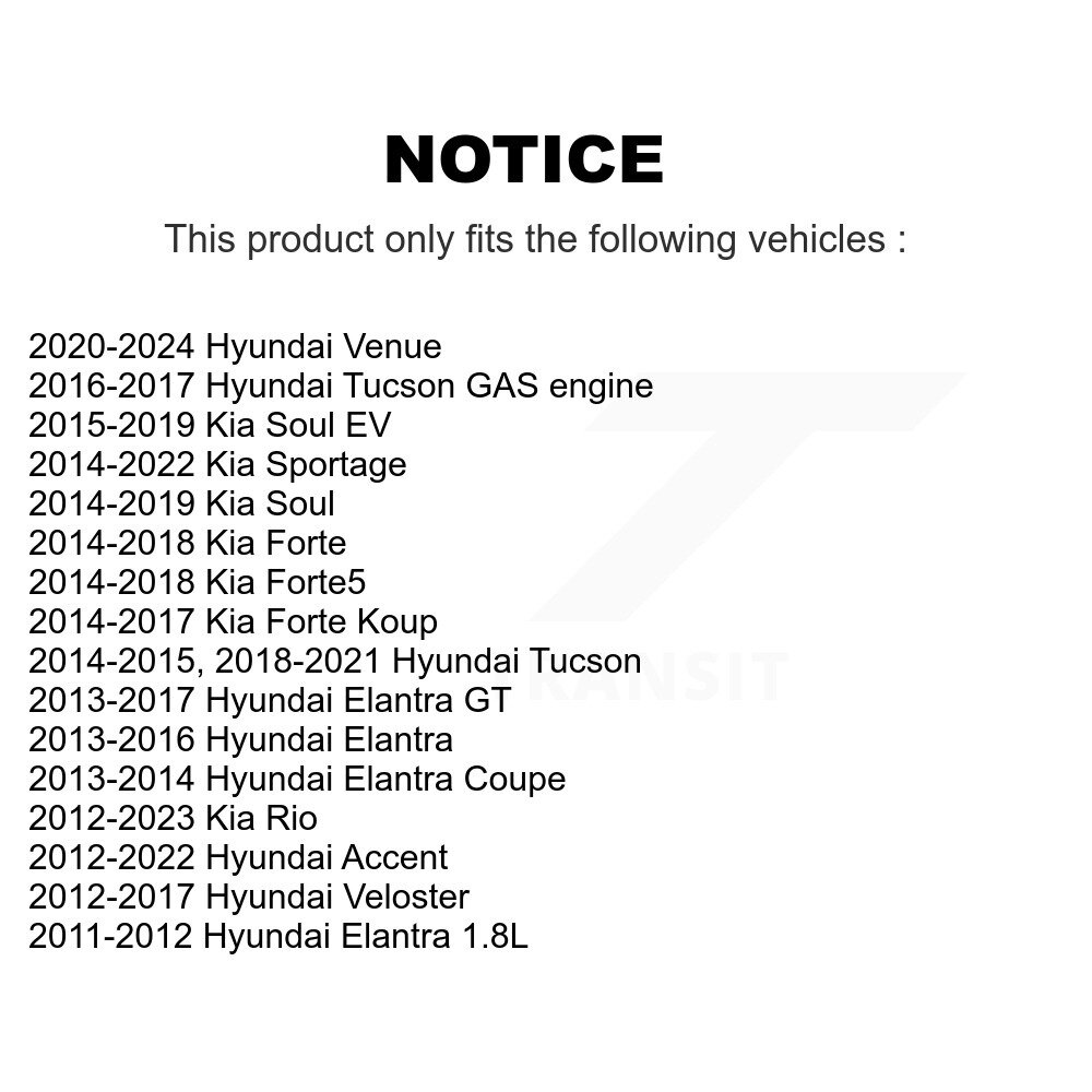 Top Quality - 72-K750523 - Suspension Stabilizer Bar Link Kit