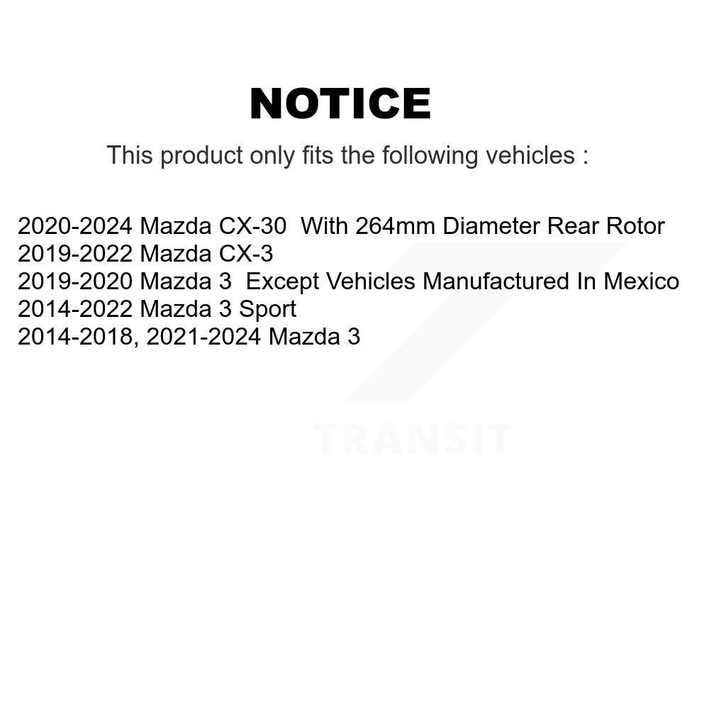 GENIUS - GCR-981500 - Coated Disc Brake Rotor