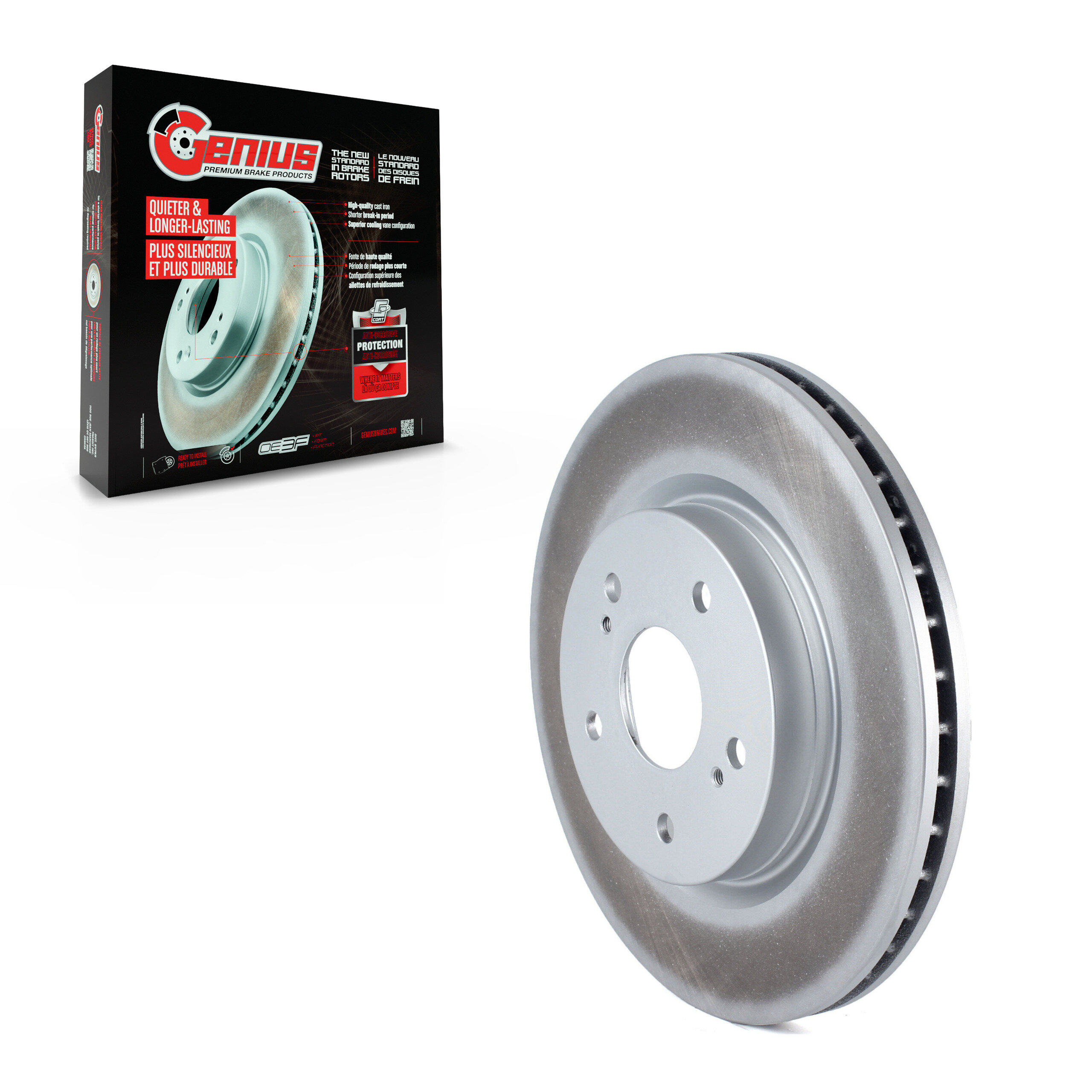 Coated Disc Brake Rotor