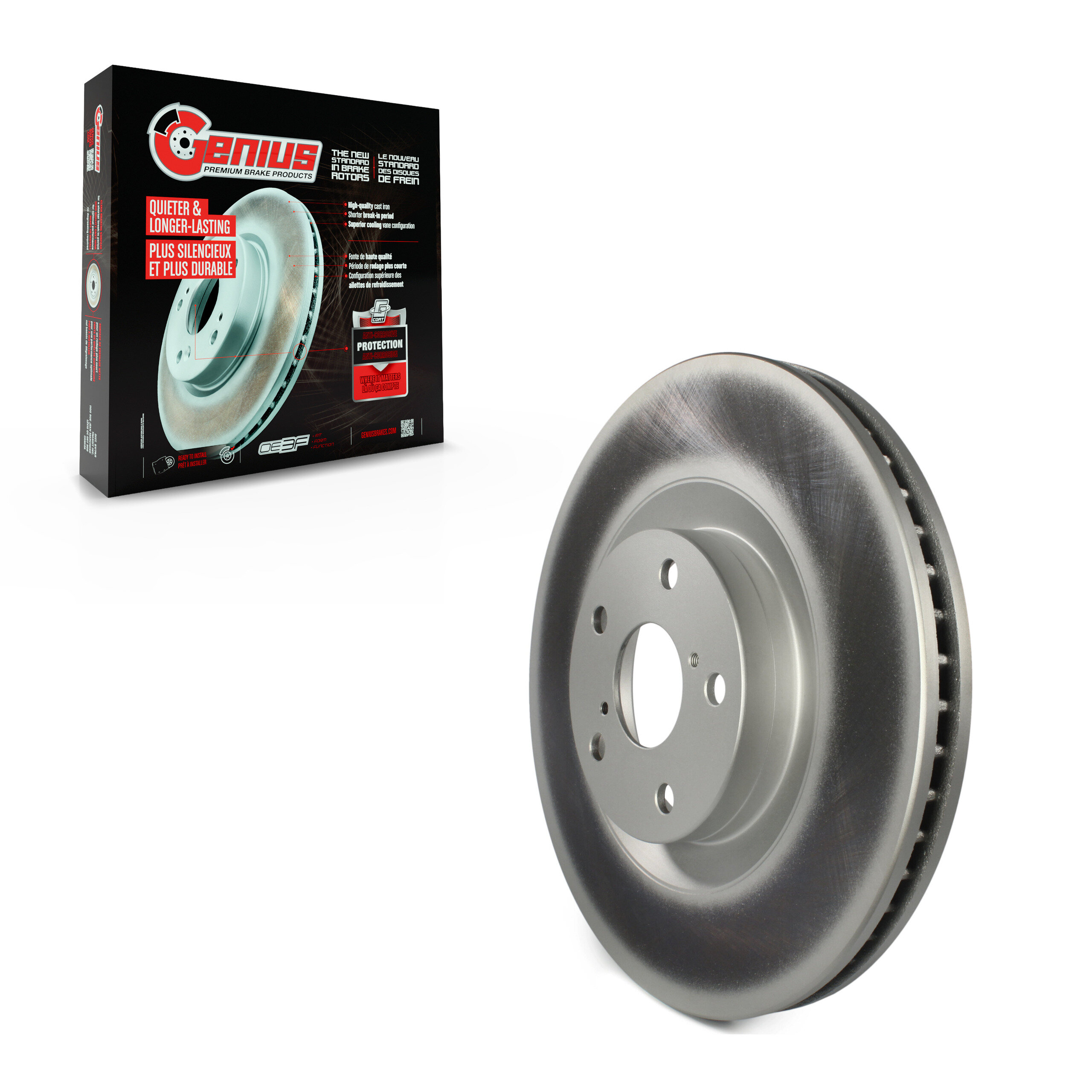 Coated Disc Brake Rotor