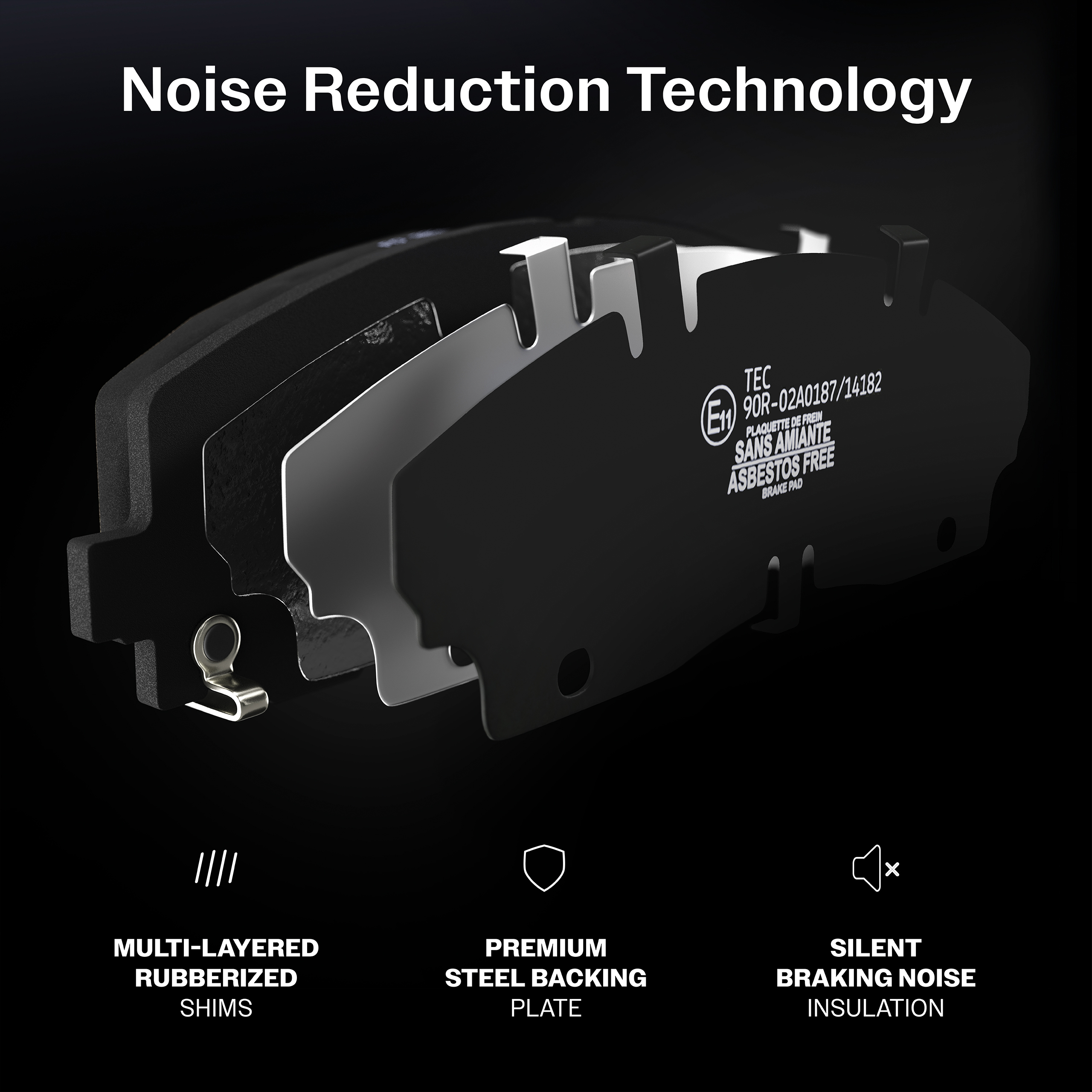 TEC - TEC-1613 - Ceramic Brake Pads