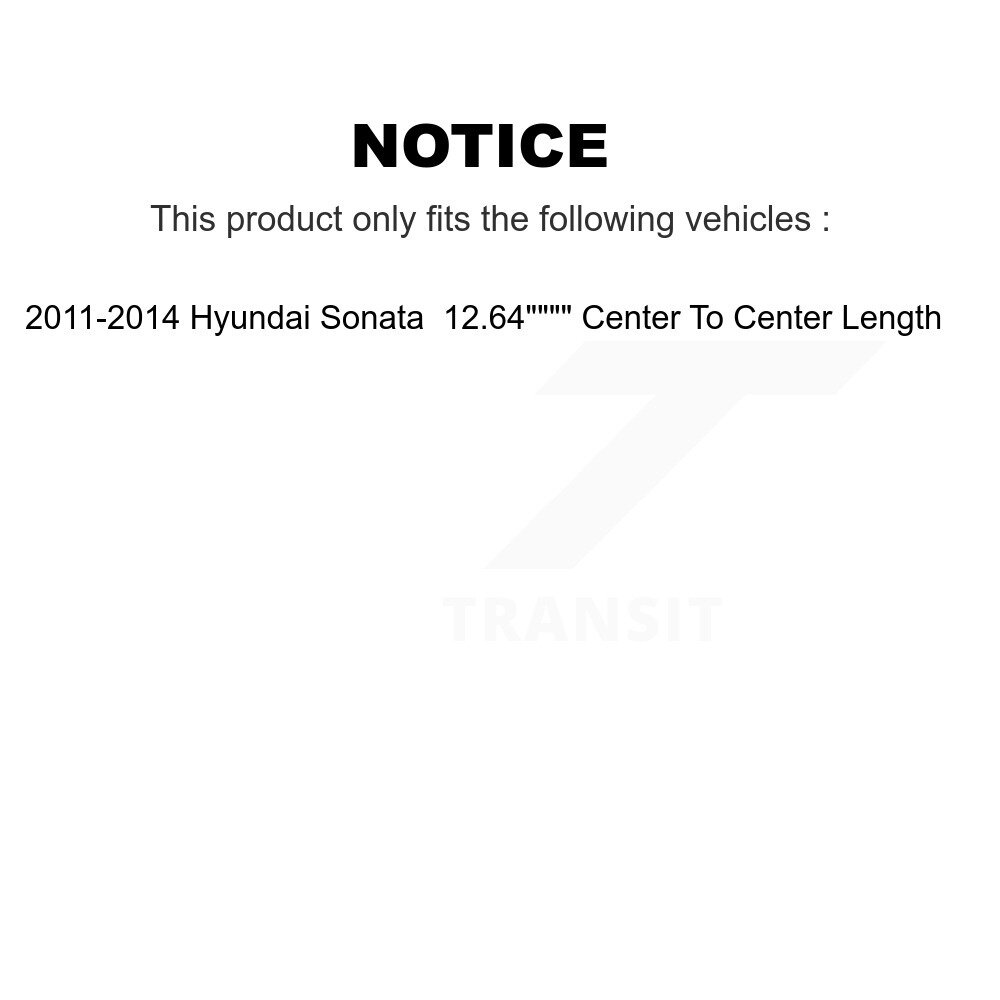 Top Quality - 72-K750436 - Suspension Stabilizer Bar Link Kit