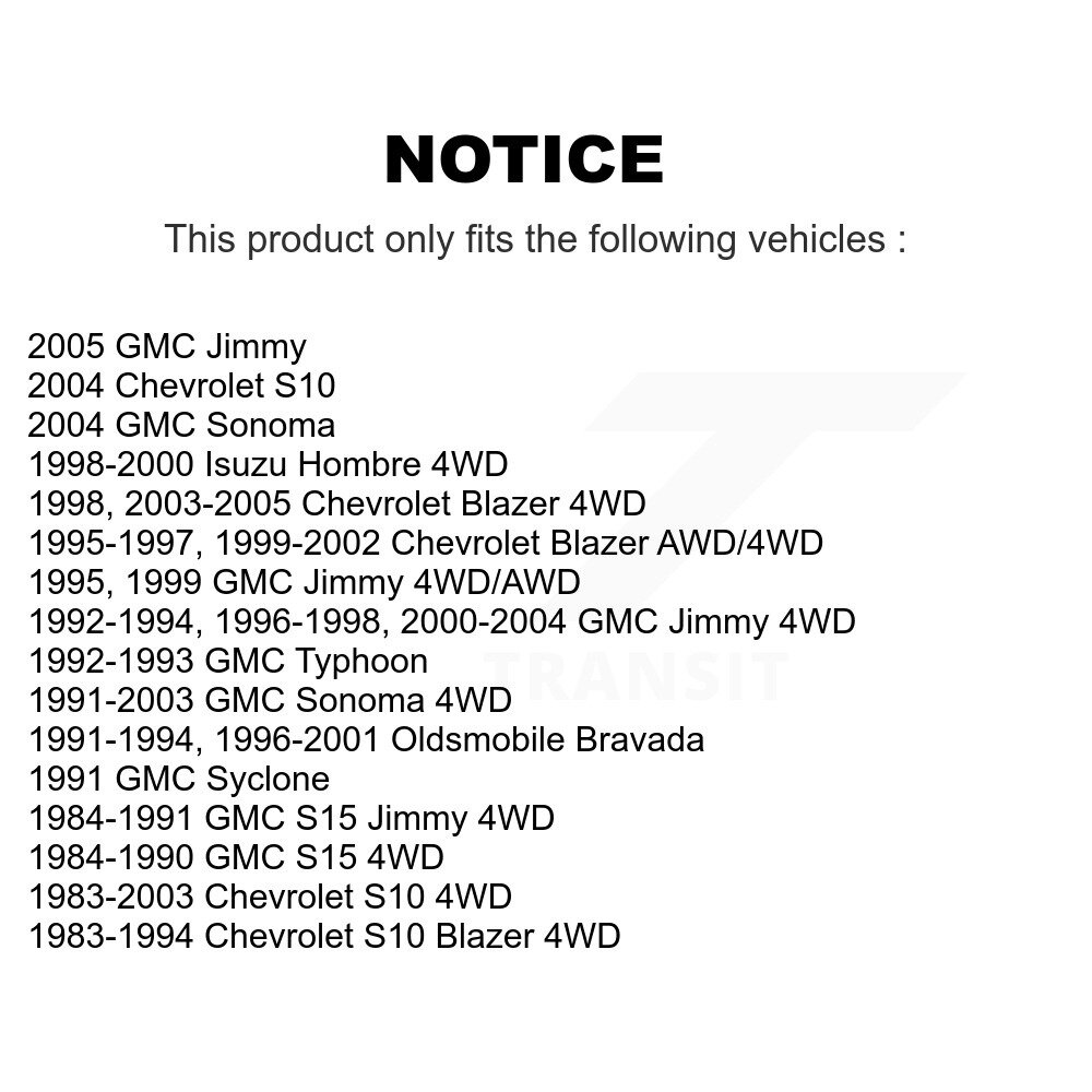 Top Quality - 72-K5320 - Suspension Ball Joint