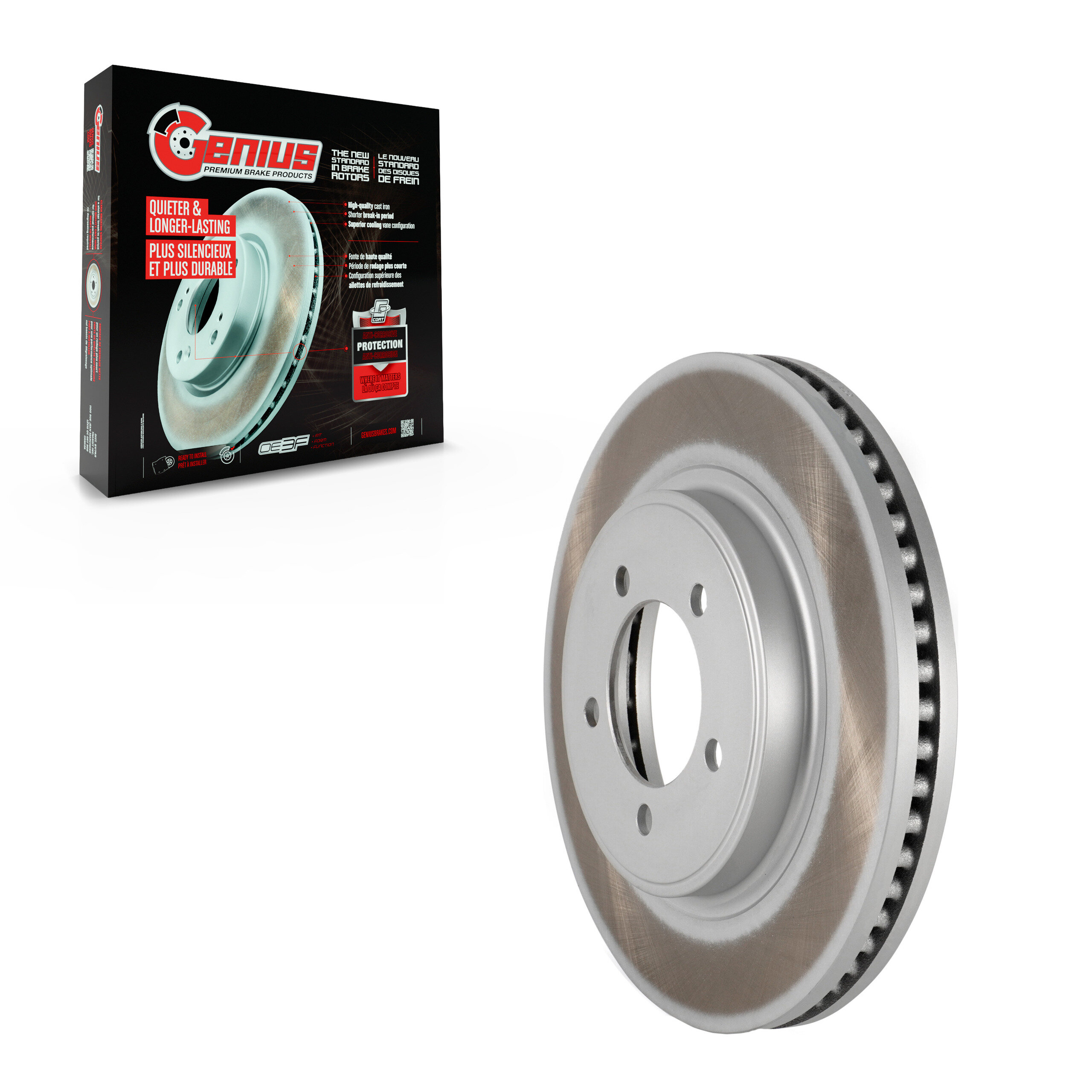 Coated Disc Brake Rotor