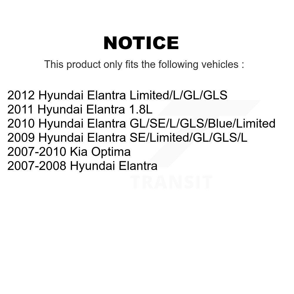 Top Quality - 13-H17434 - Parking Brake Hardware Kit