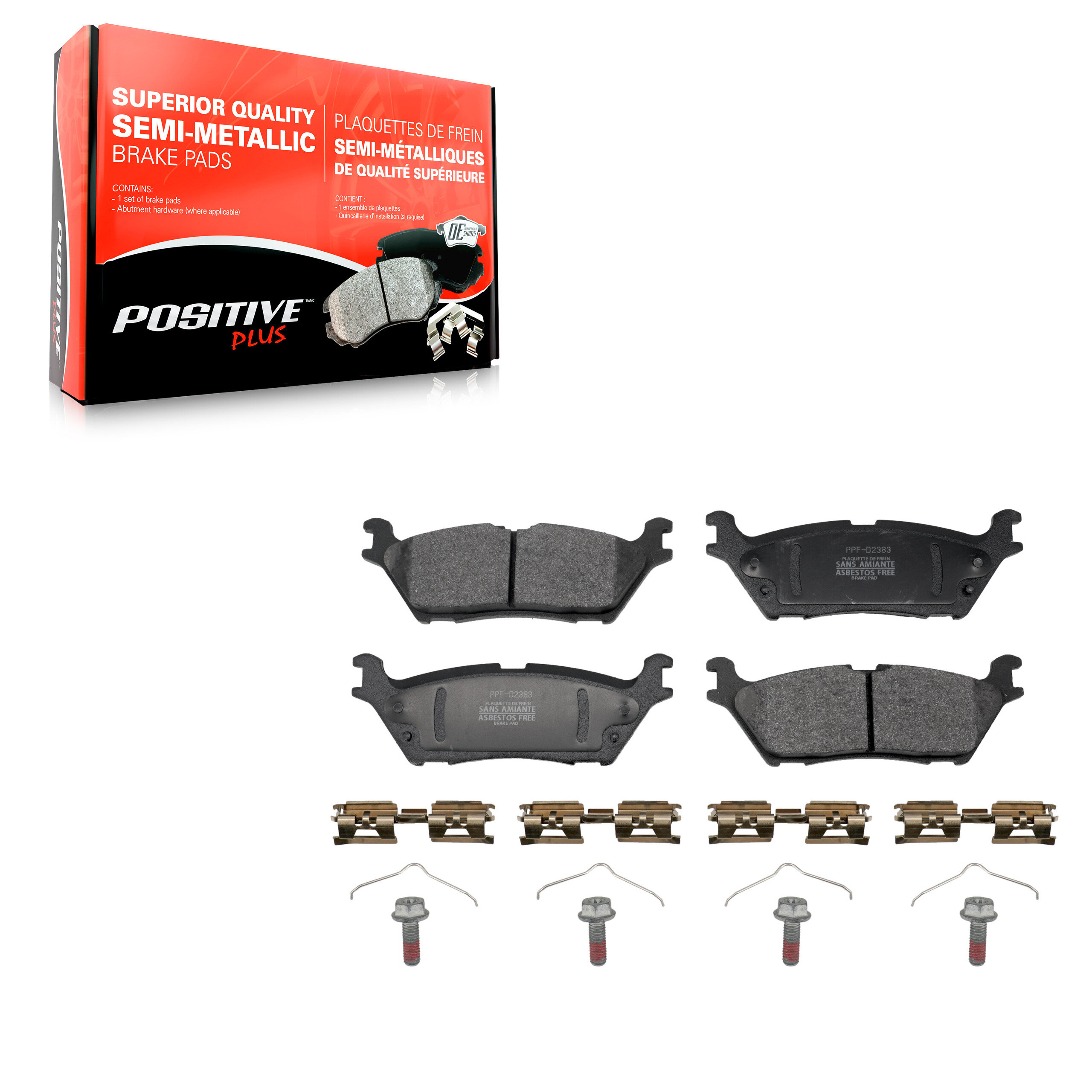 Semi-Metallic Brake Pads