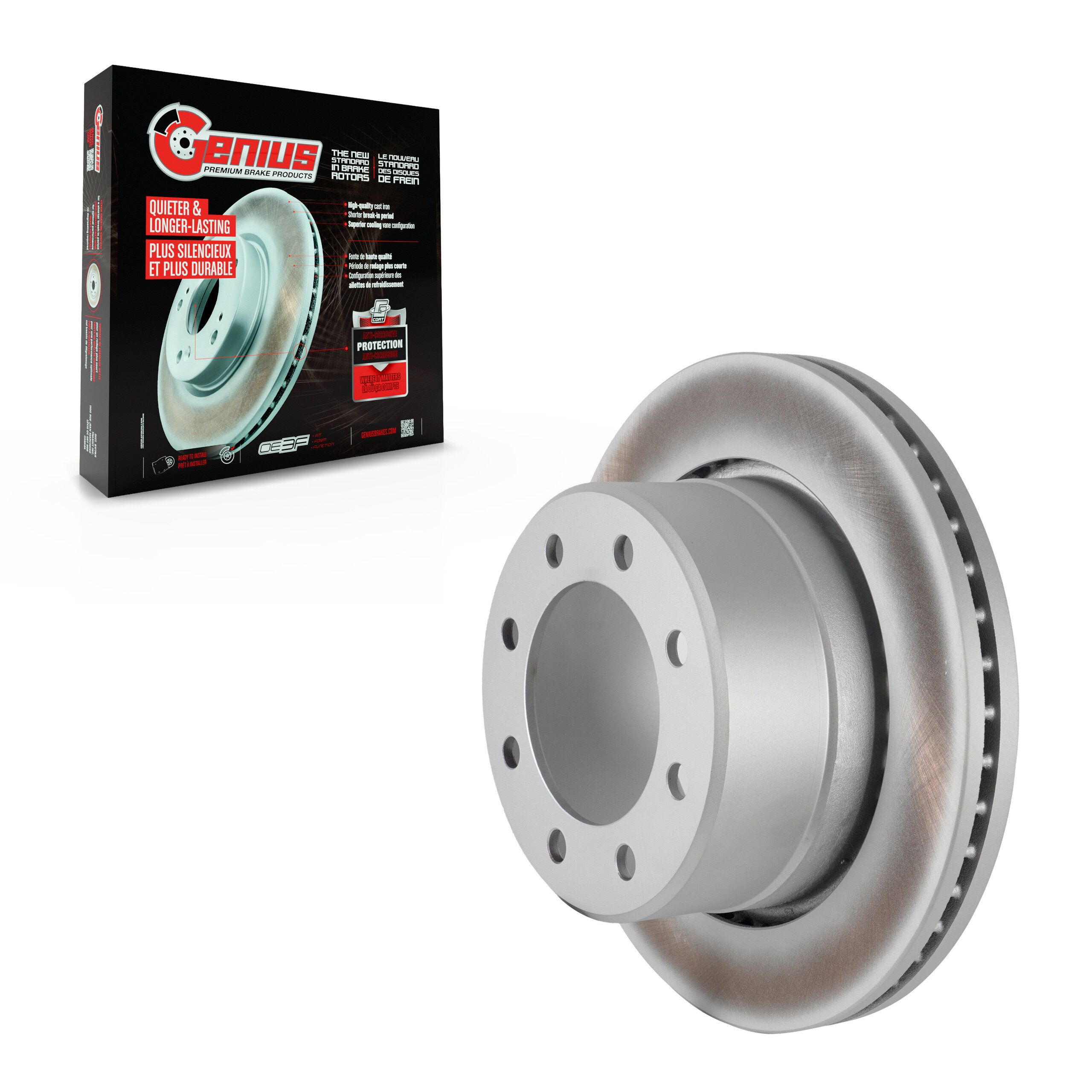 Coated Disc Brake Rotor
