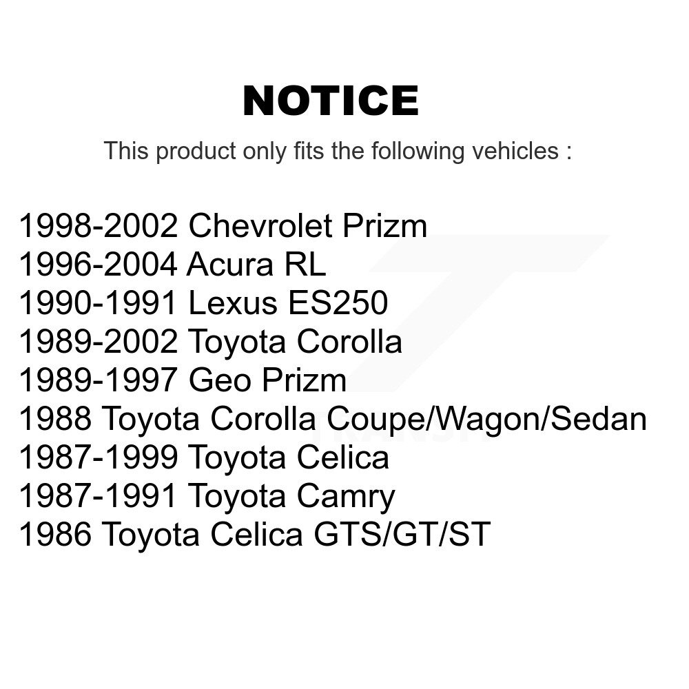 TOR - TOR-K9545 - Suspension Stabilizer Bar Link Kit