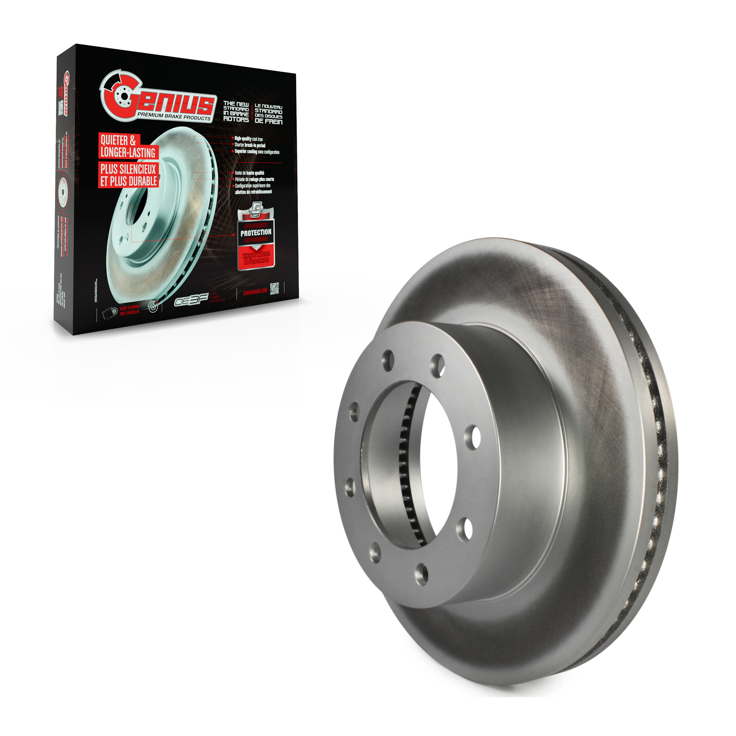 Coated Disc Brake Rotor