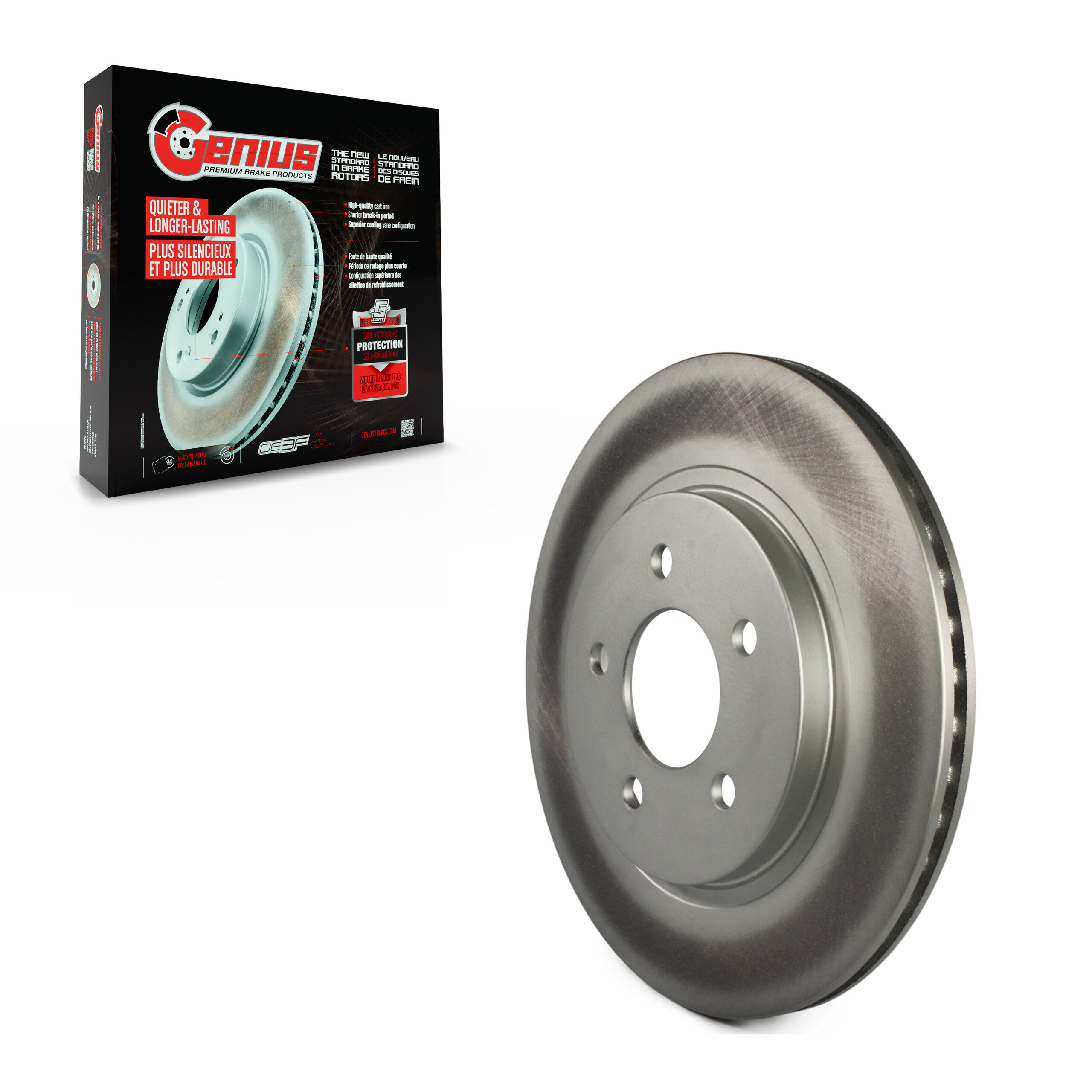 Coated Disc Brake Rotor