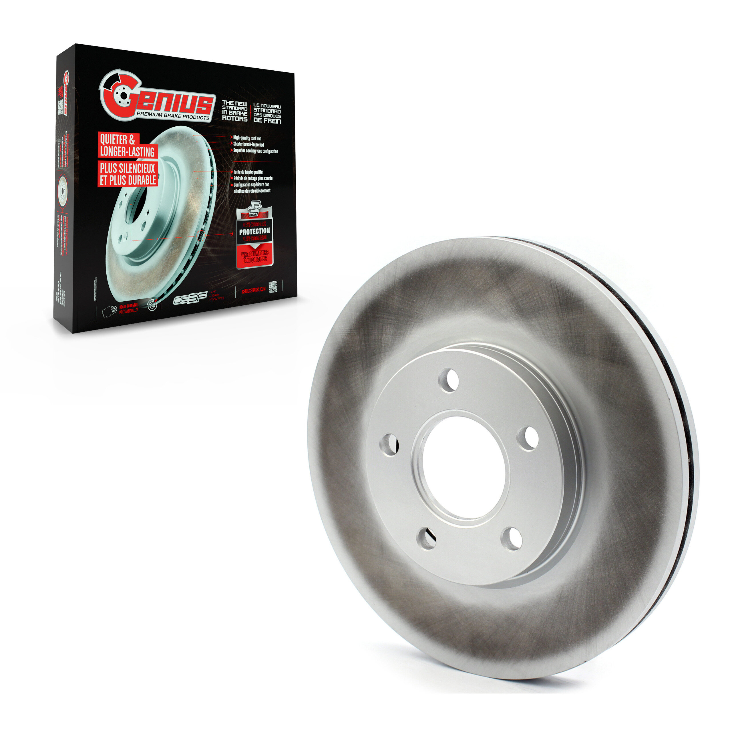Coated Disc Brake Rotor