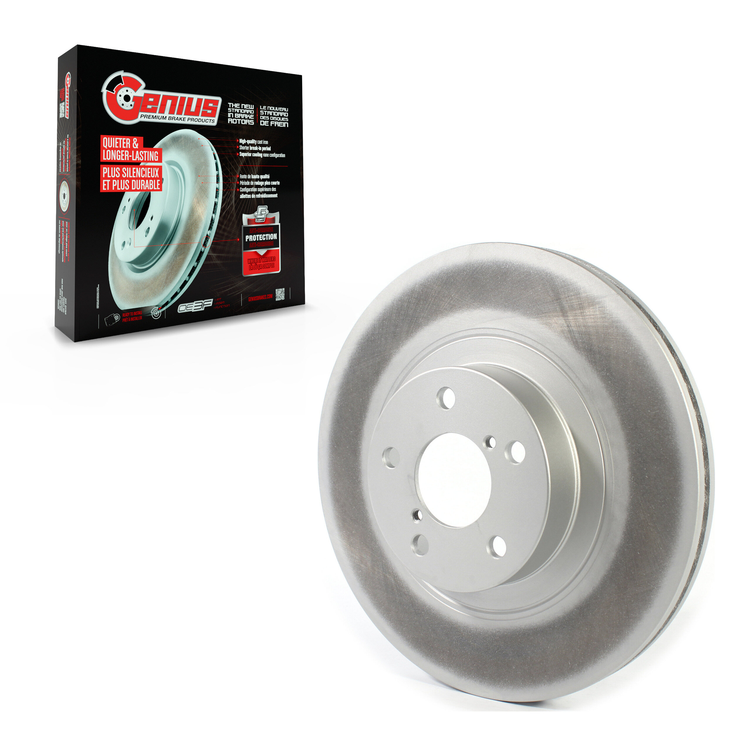 Coated Disc Brake Rotor