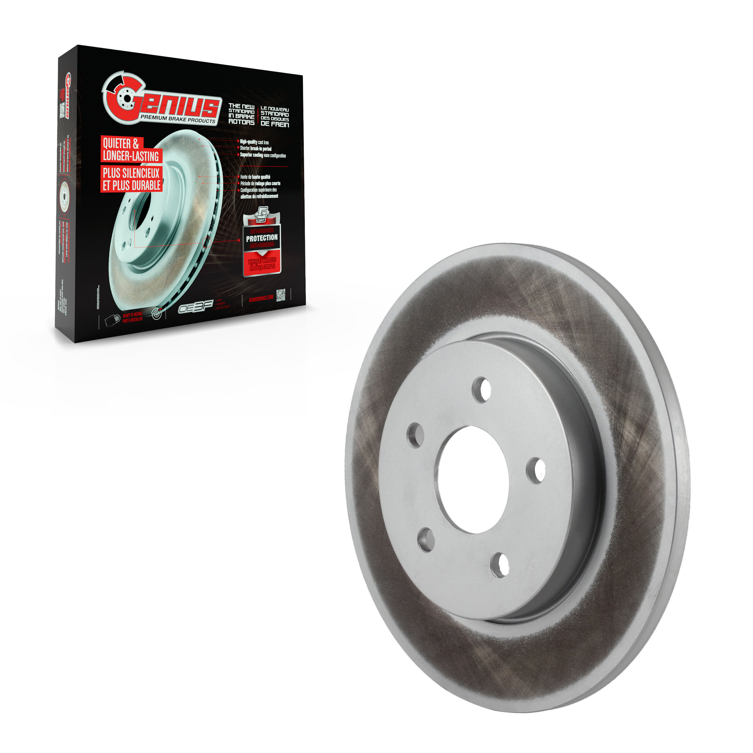 Coated Disc Brake Rotor