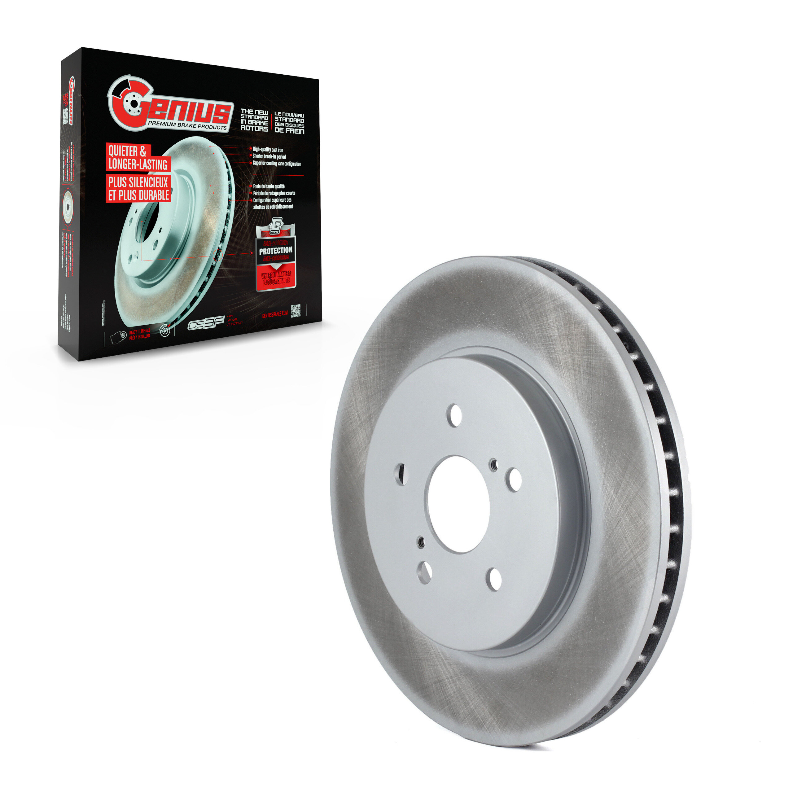 Coated Disc Brake Rotor