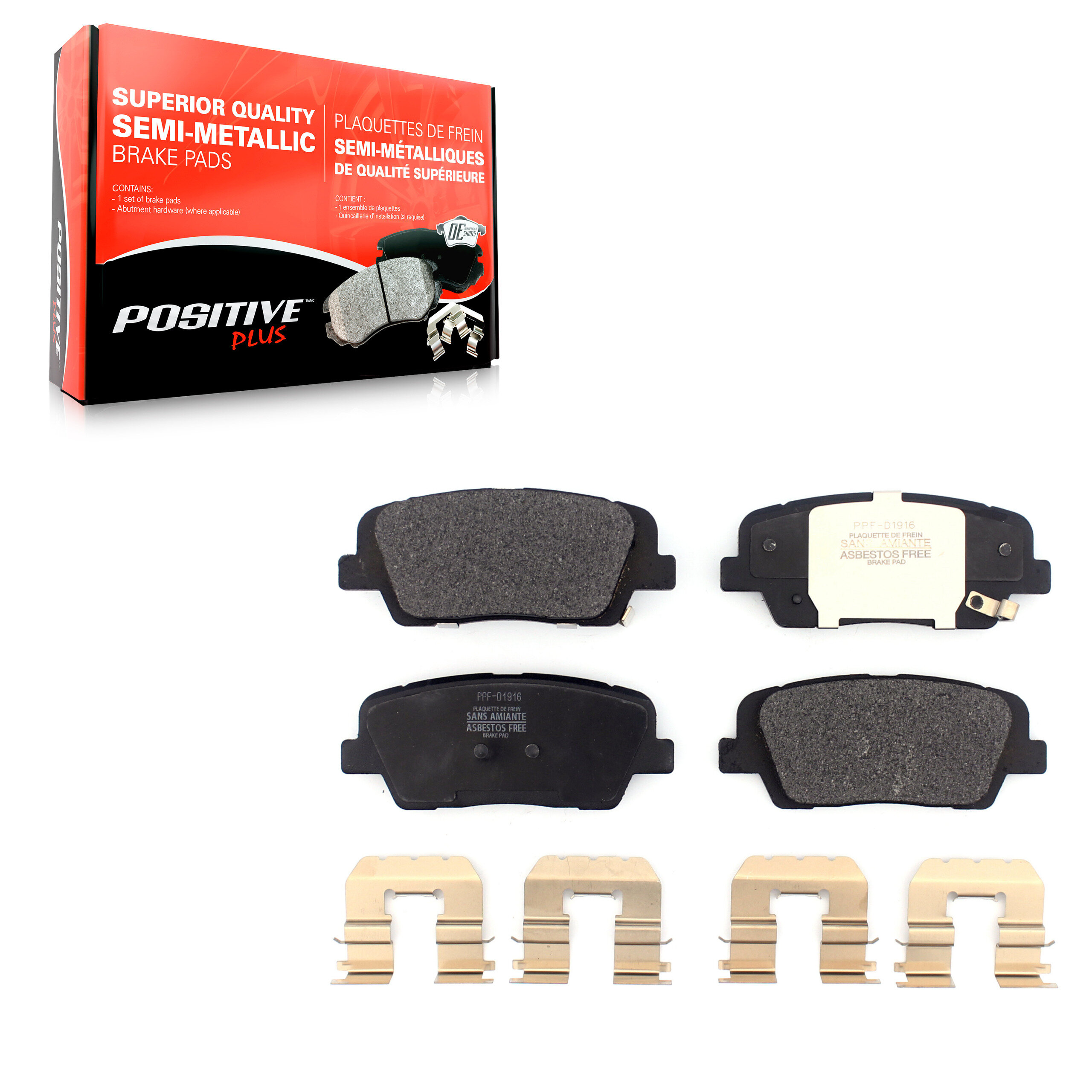 Semi-Metallic Brake Pads