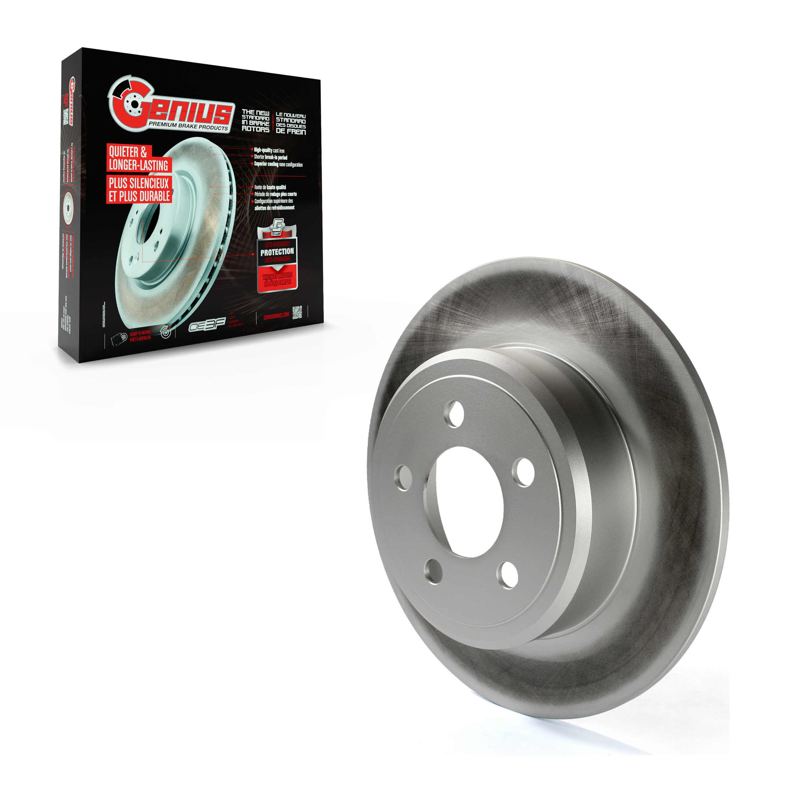 Coated Disc Brake Rotor