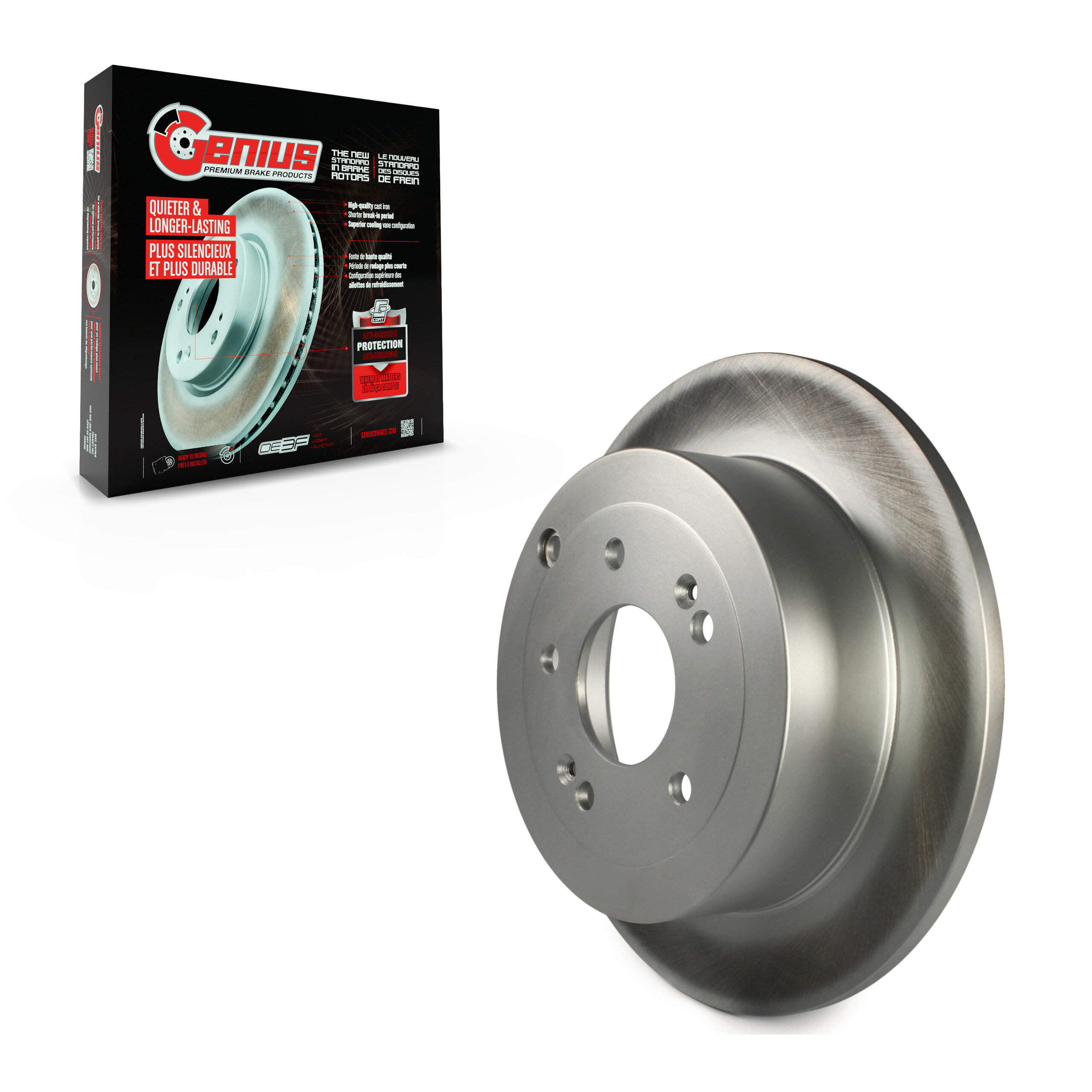 Coated Disc Brake Rotor