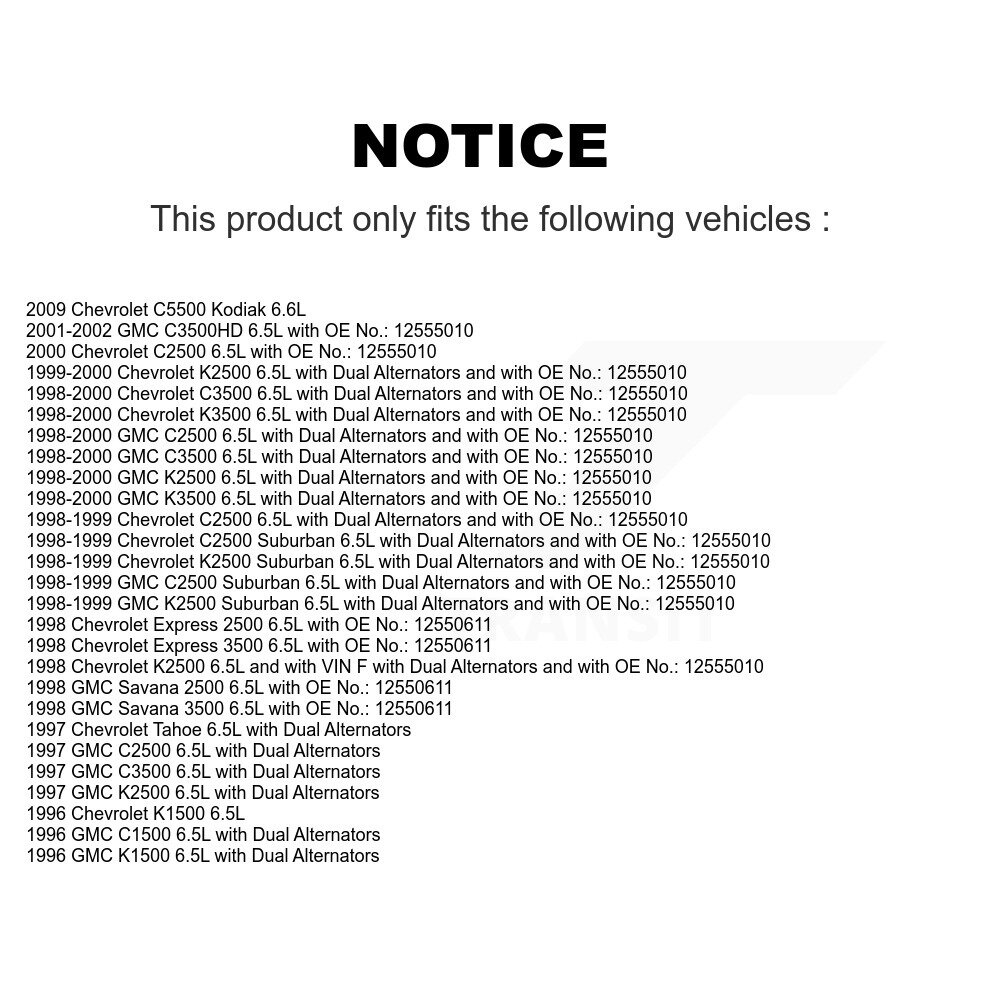 Bando - BAN-6PK3055 - Accessory Drive Belt
