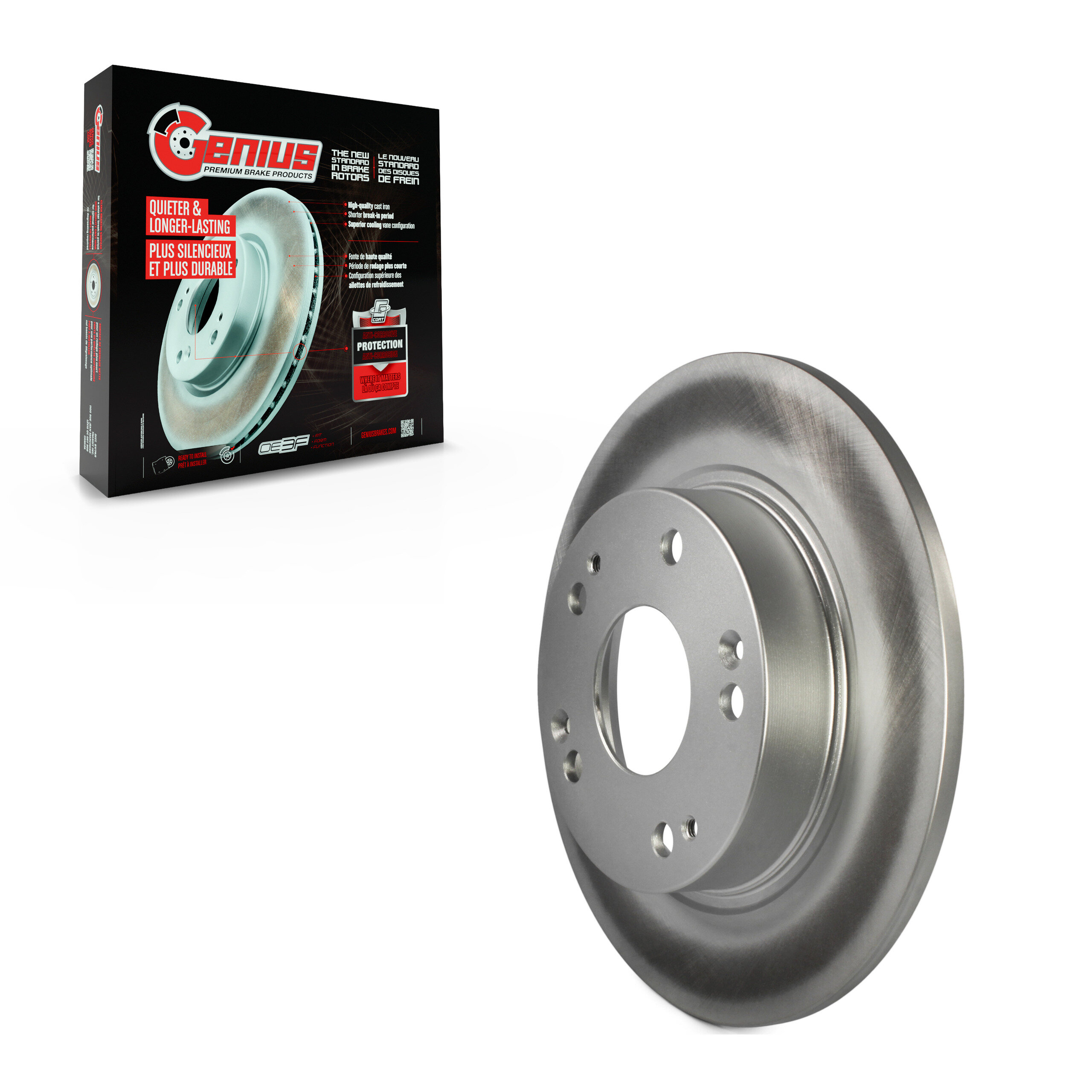 Coated Disc Brake Rotor