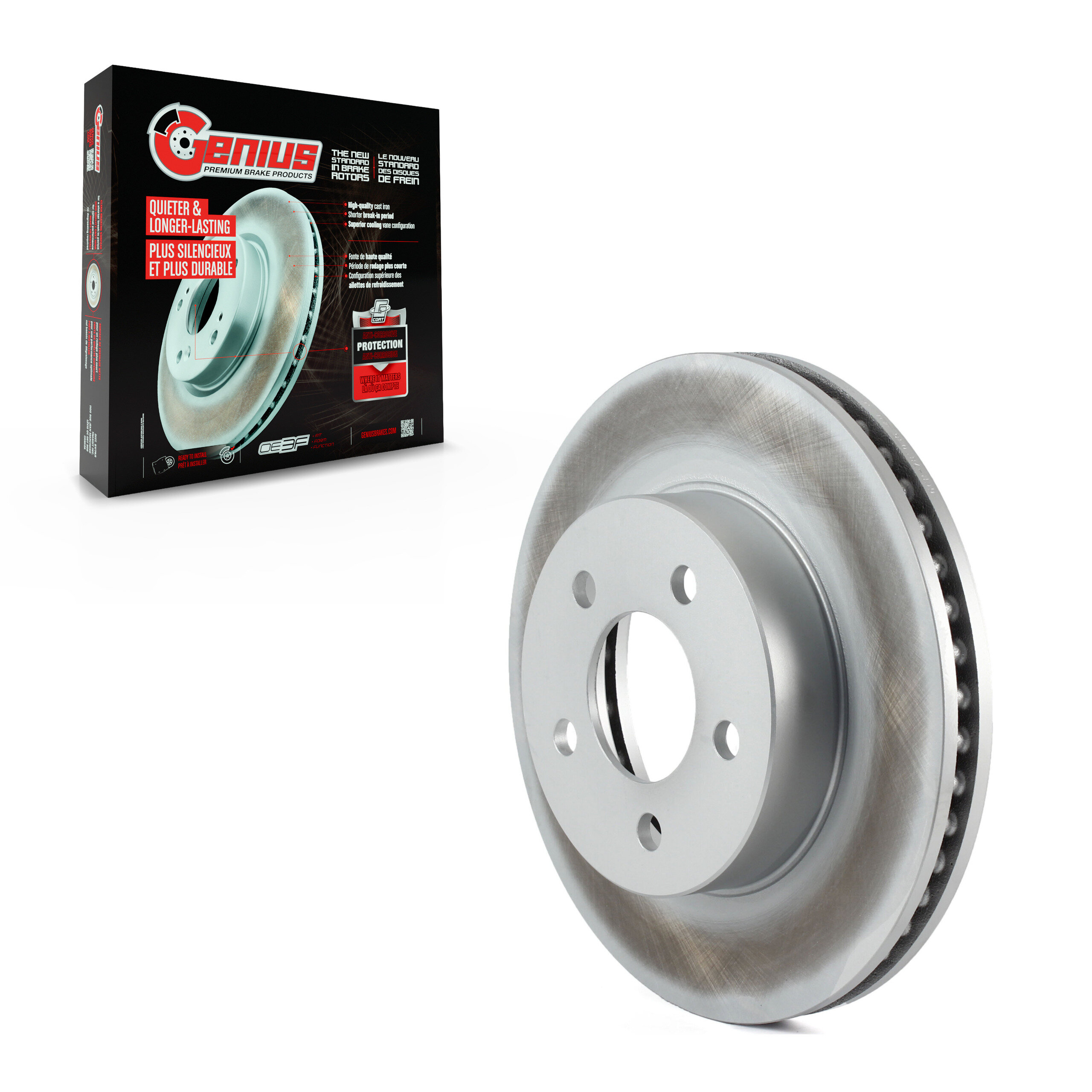 Coated Disc Brake Rotor