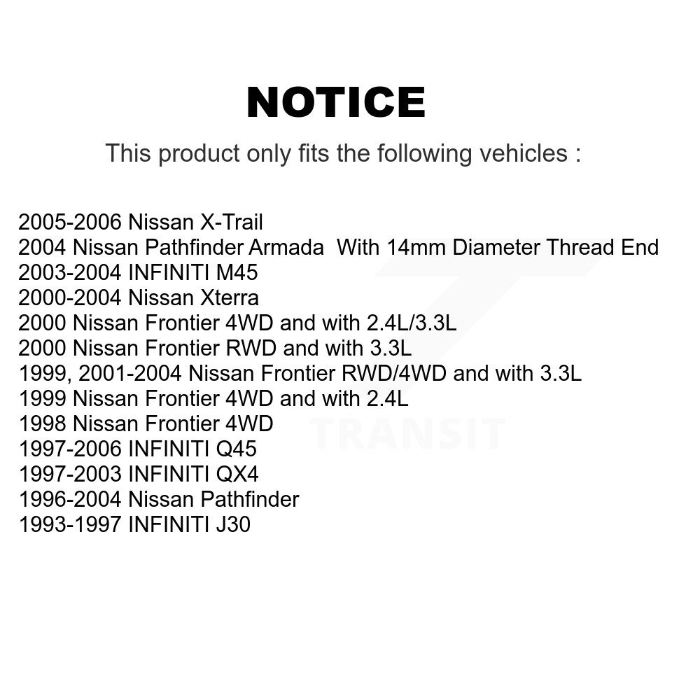 TOR - TOR-ES3466 - Steering Tie Rod End