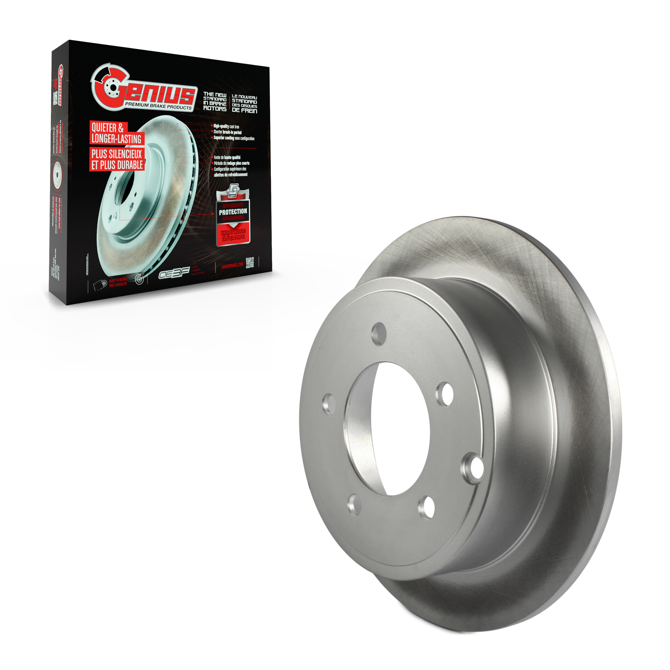 Coated Disc Brake Rotor