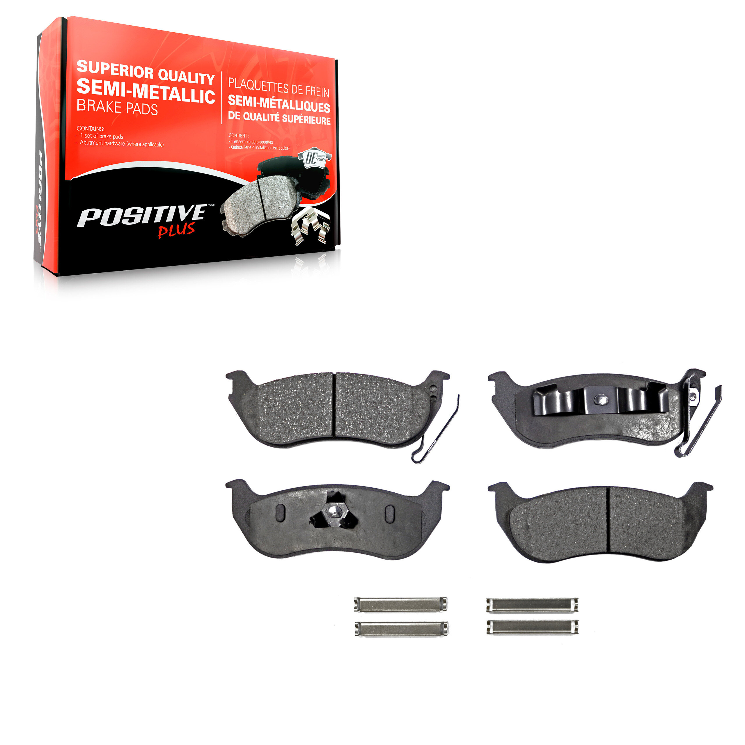 Semi-Metallic Brake Pads