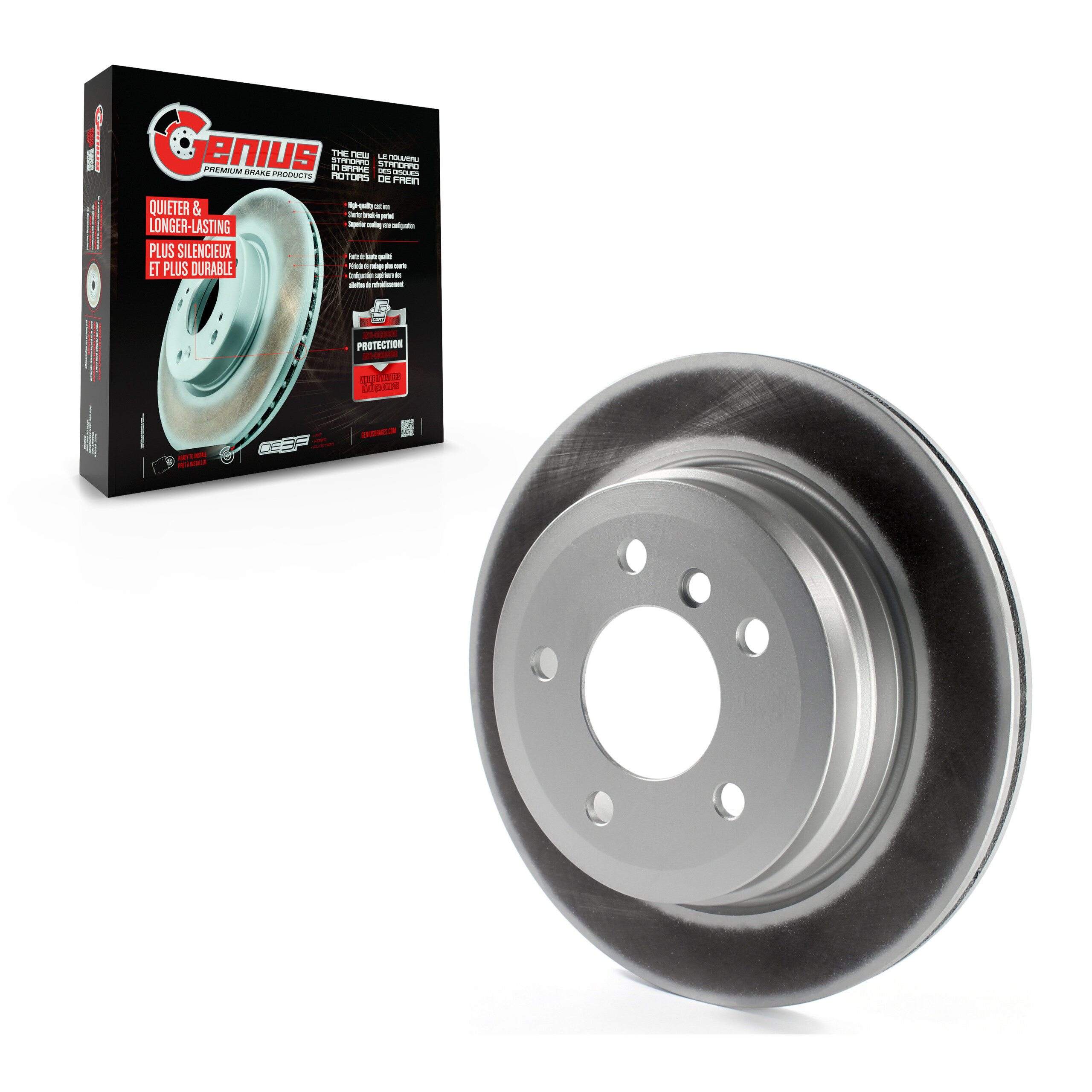 Coated Disc Brake Rotor