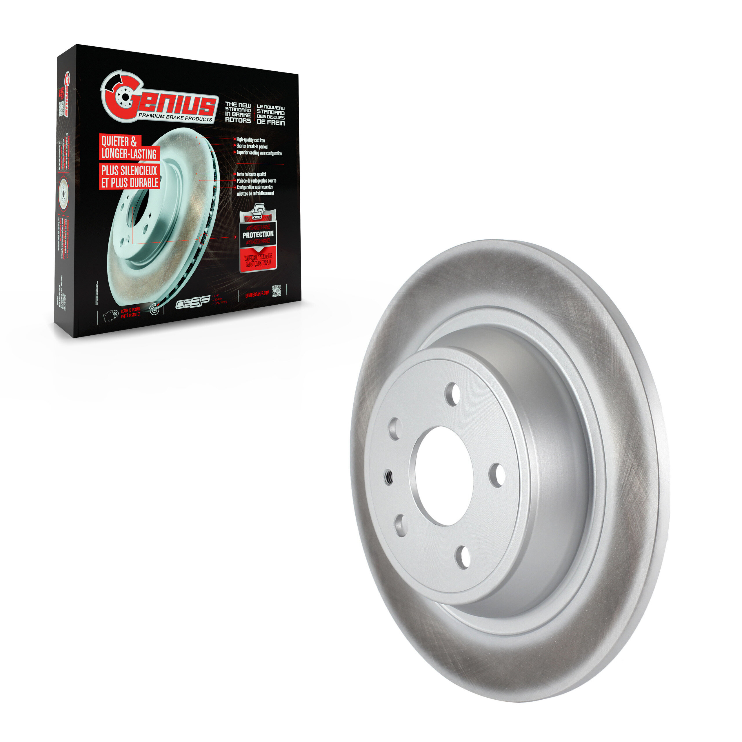 Coated Disc Brake Rotor