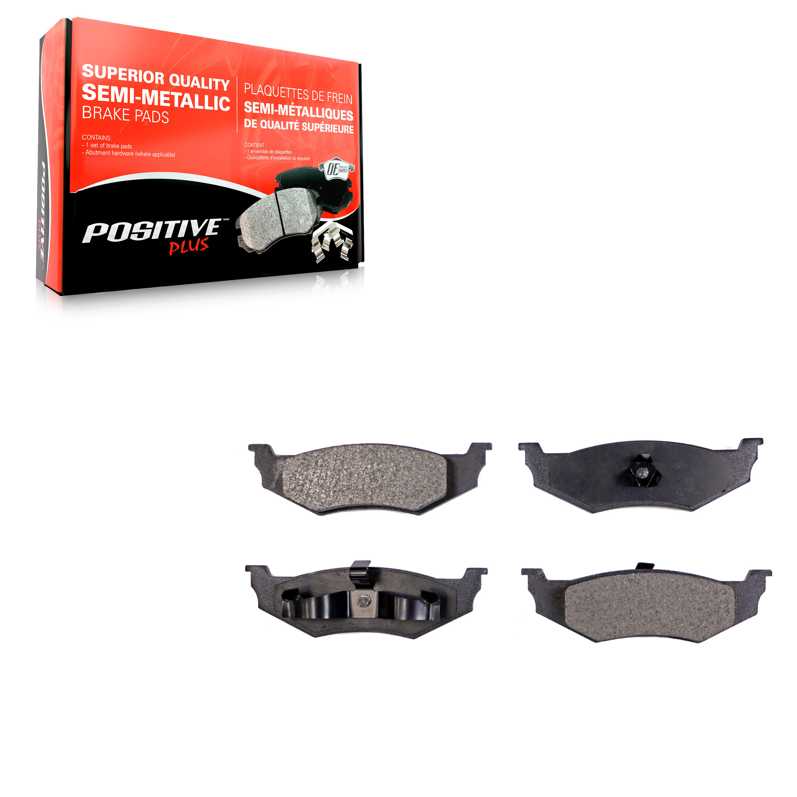 Semi-Metallic Brake Pads