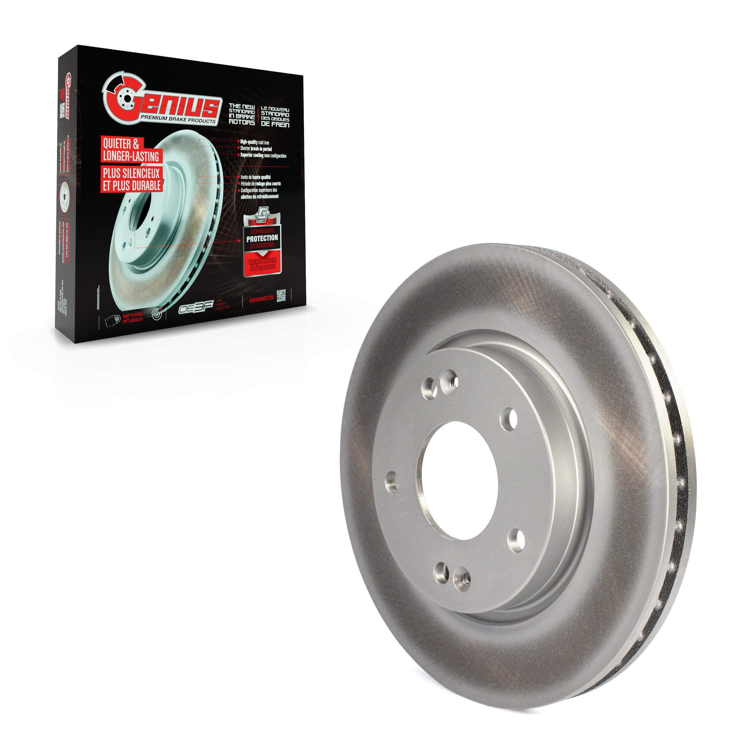 Coated Disc Brake Rotor