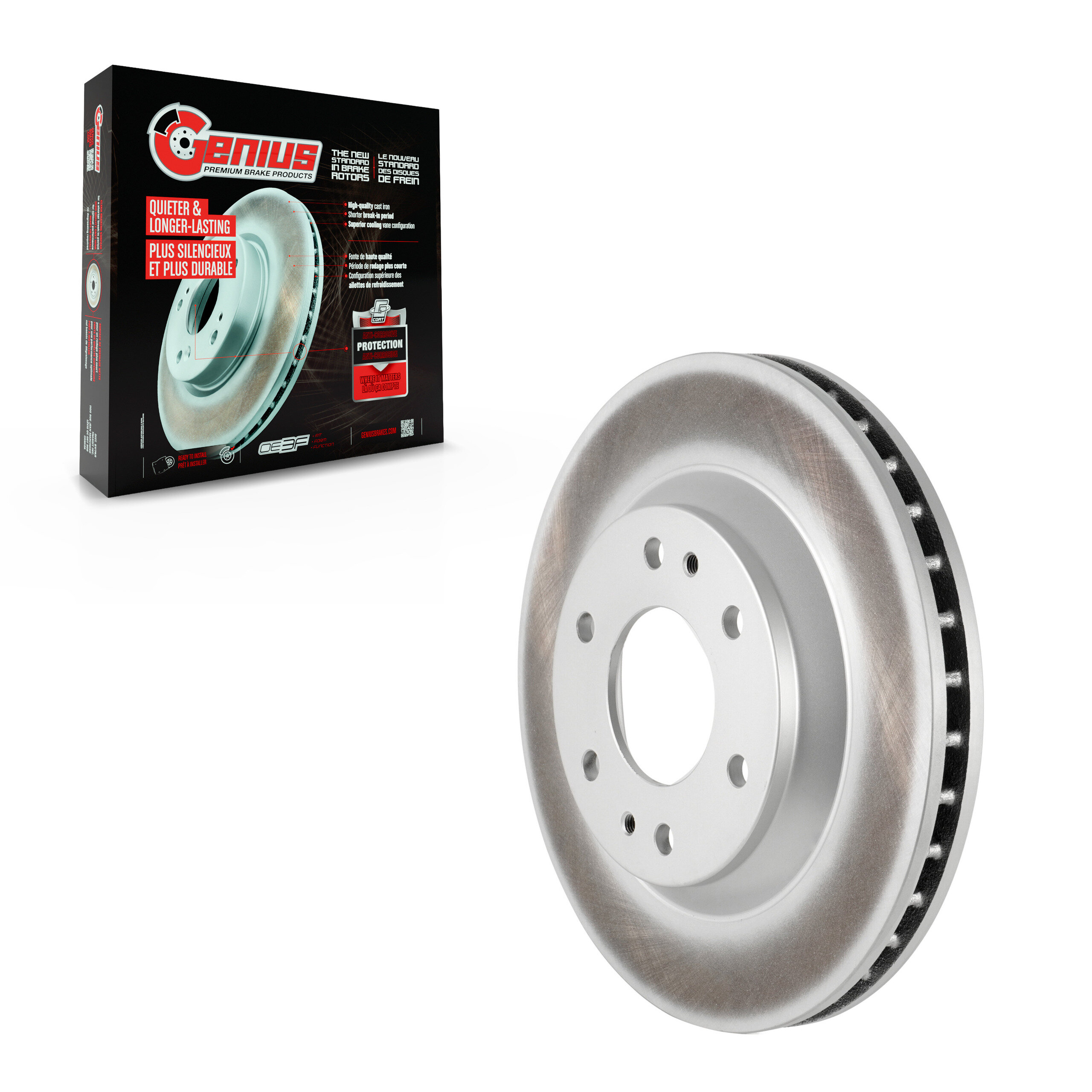 Coated Disc Brake Rotor