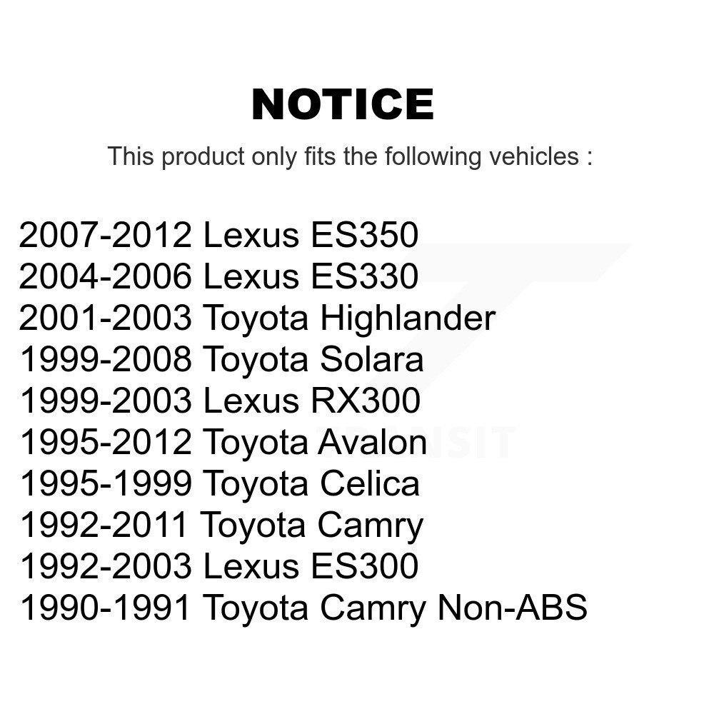 Top Quality - NB-859B - Parking Brake Shoe