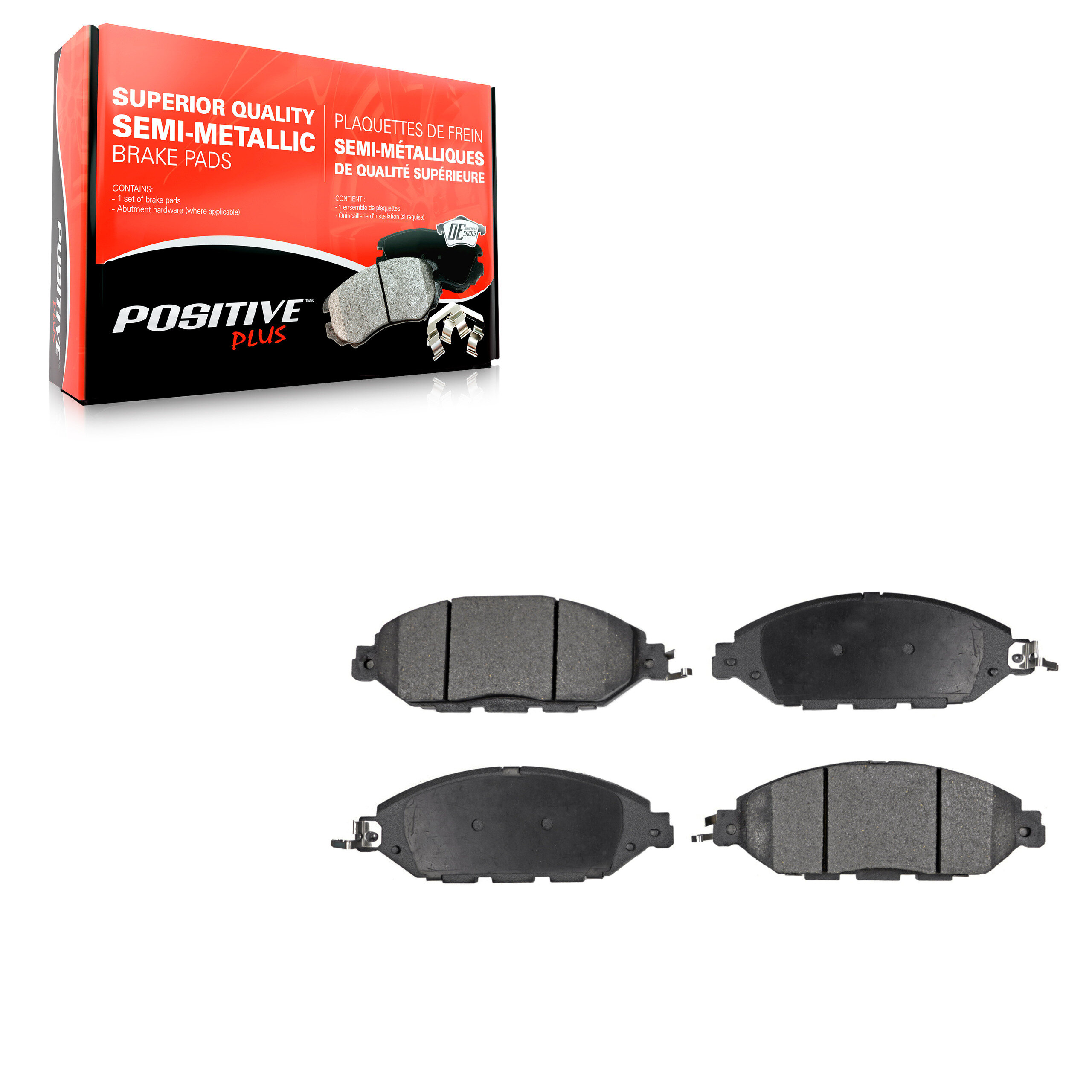 Semi-Metallic Brake Pads