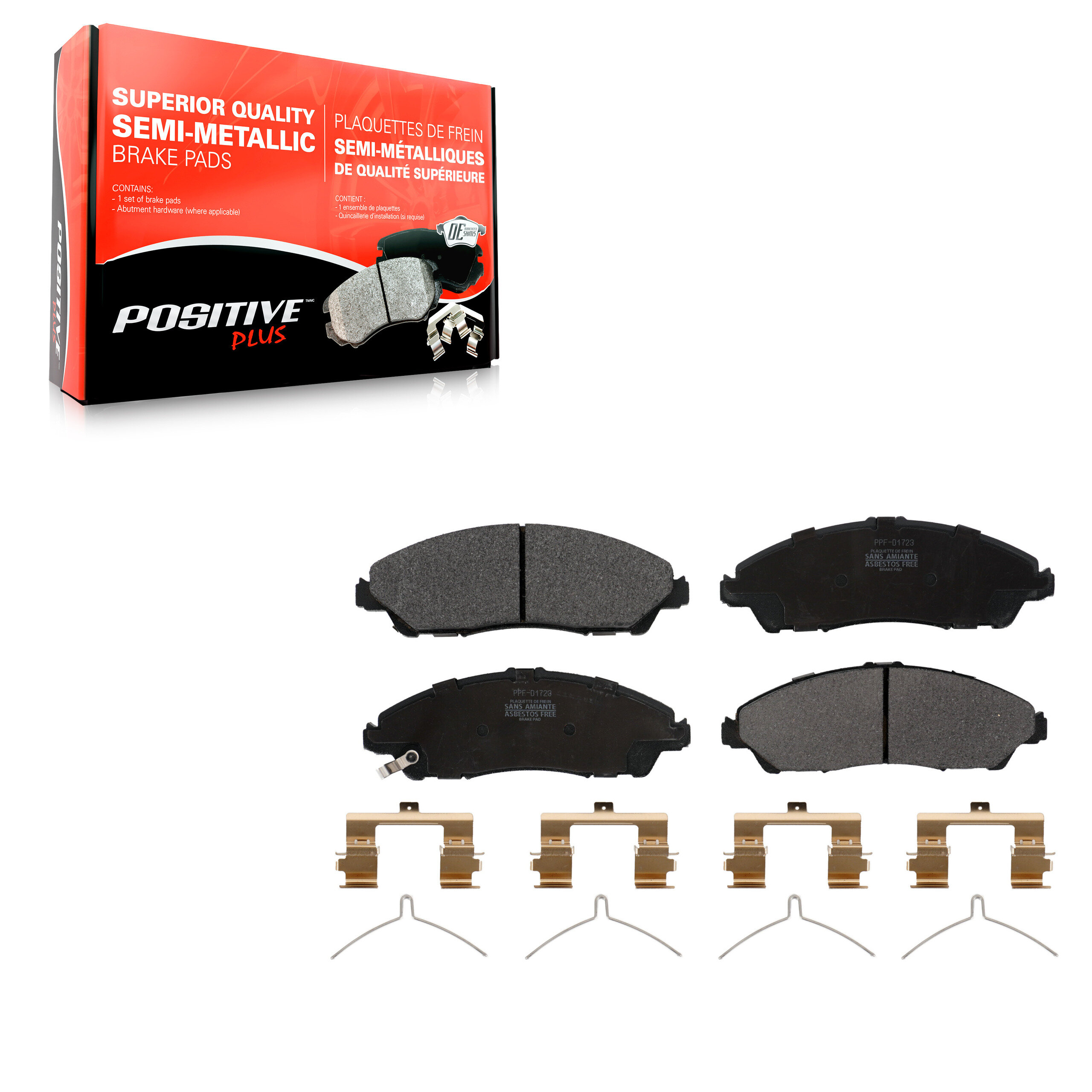 Semi-Metallic Brake Pads