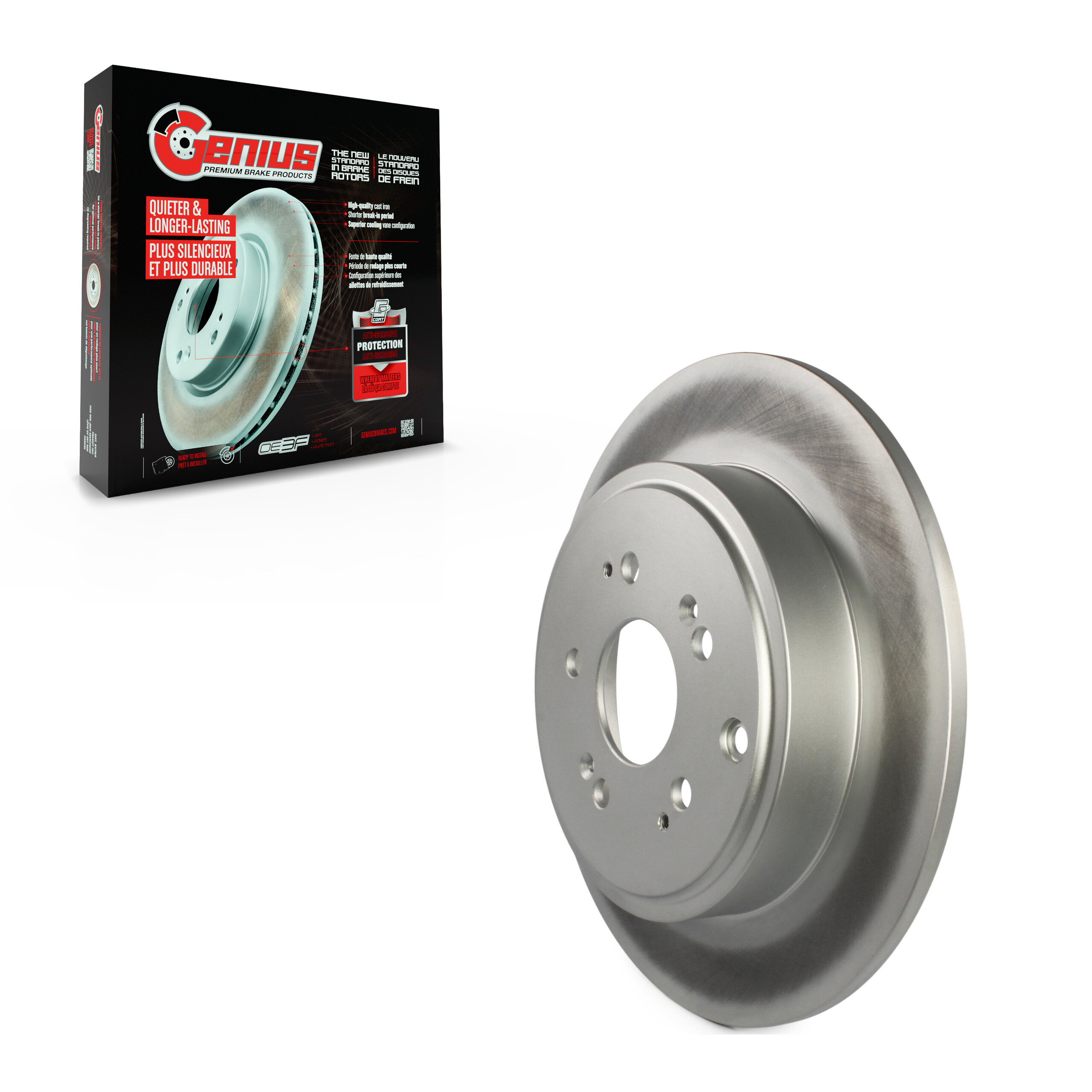 Coated Disc Brake Rotor
