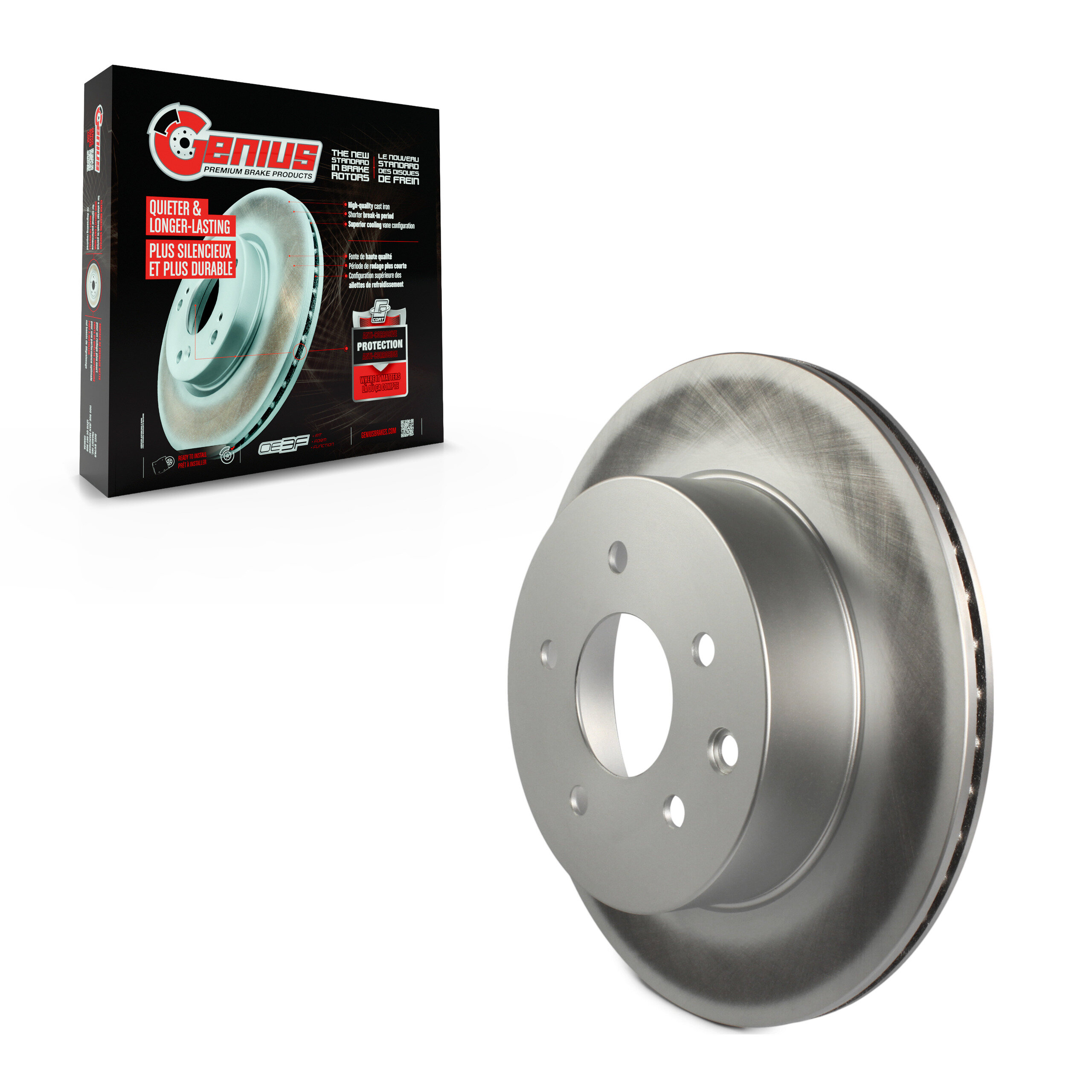 Coated Disc Brake Rotor