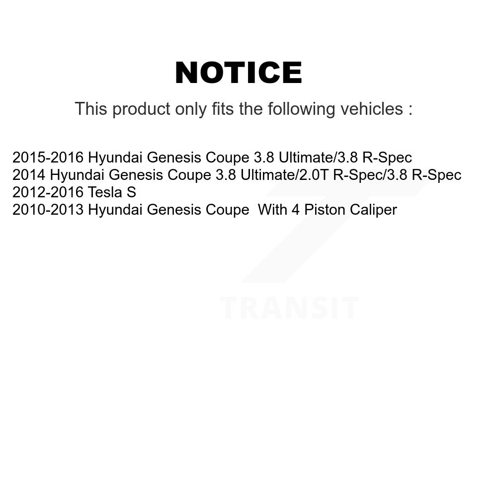 Positive Plus - PPF-D1428 - Semi-Metallic Brake Pads