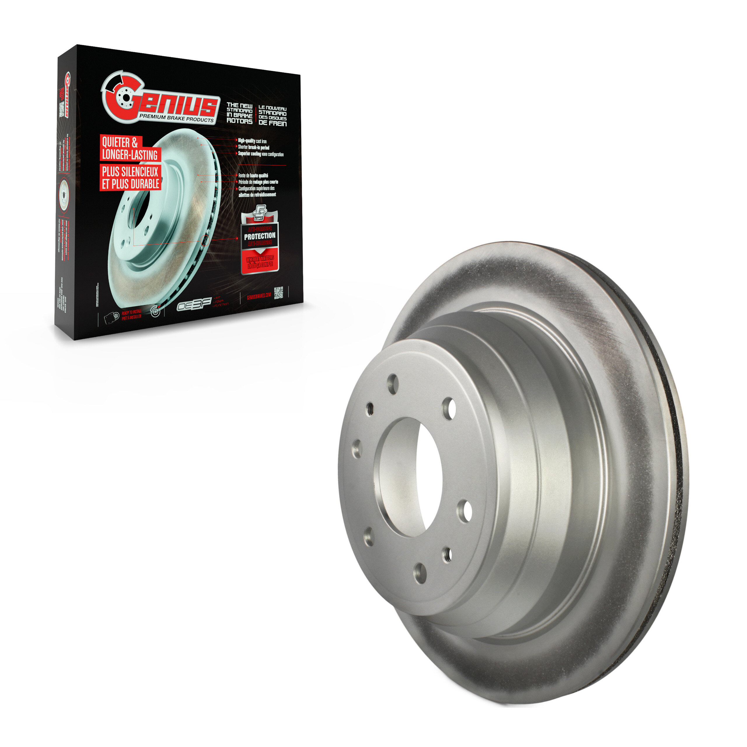 Coated Disc Brake Rotor