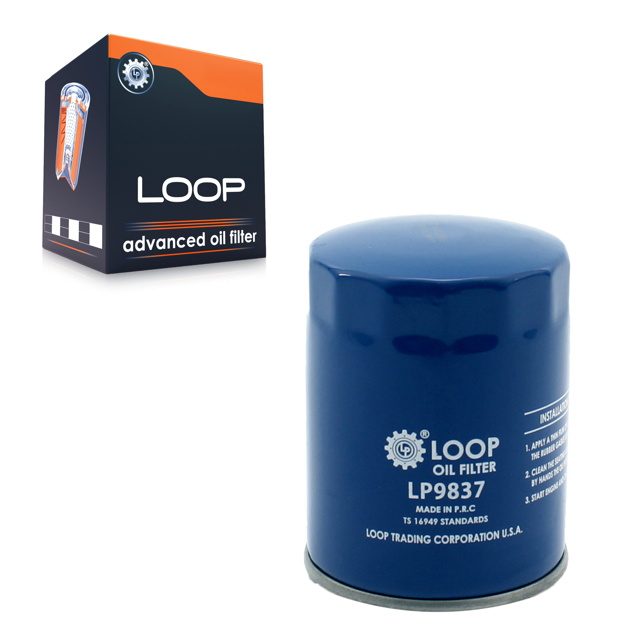 LOOP - LOP-LP9837 - Engine Oil Filter