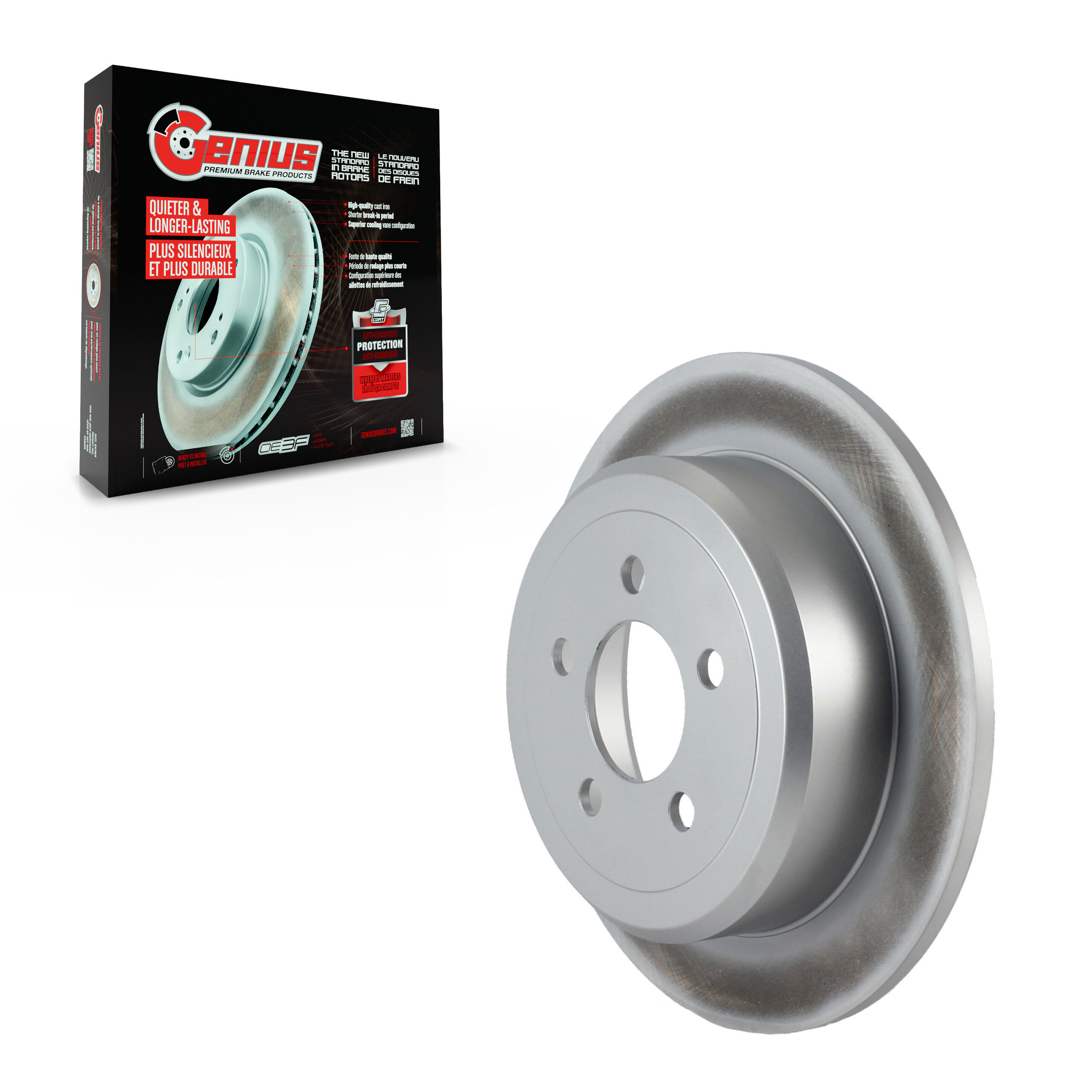 Coated Disc Brake Rotor