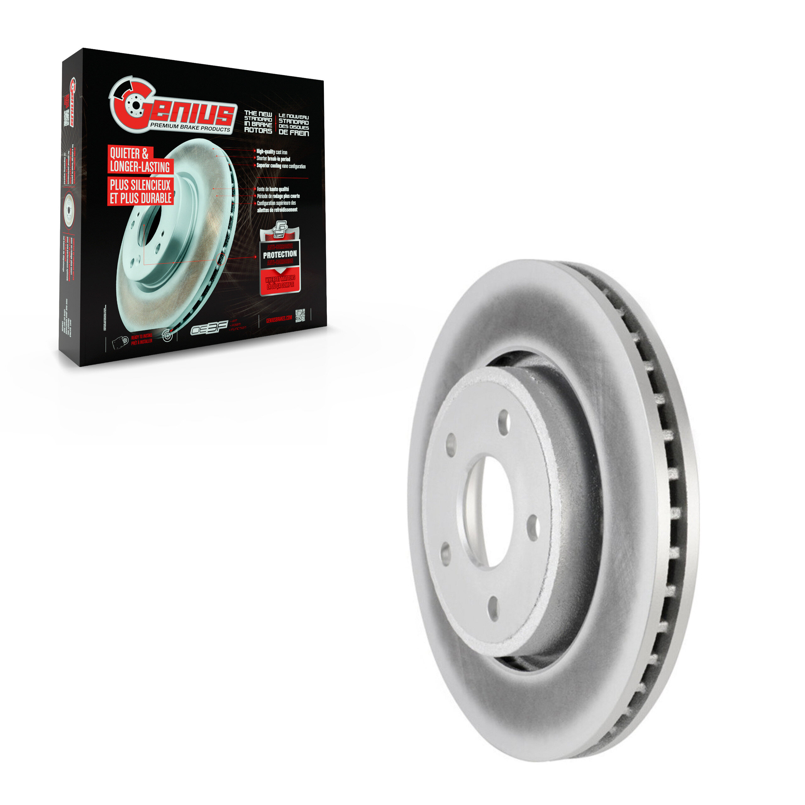 Coated Disc Brake Rotor