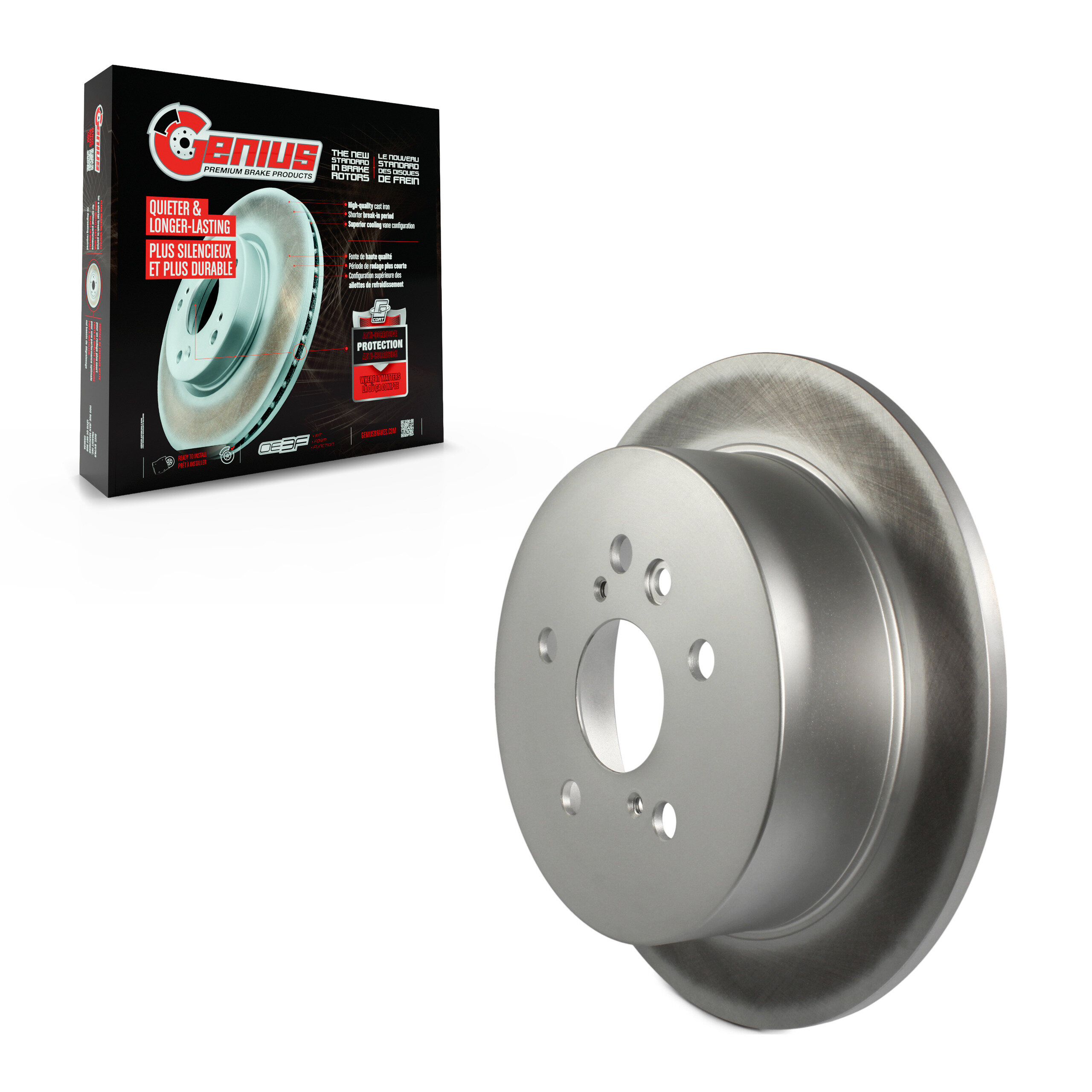 Coated Disc Brake Rotor