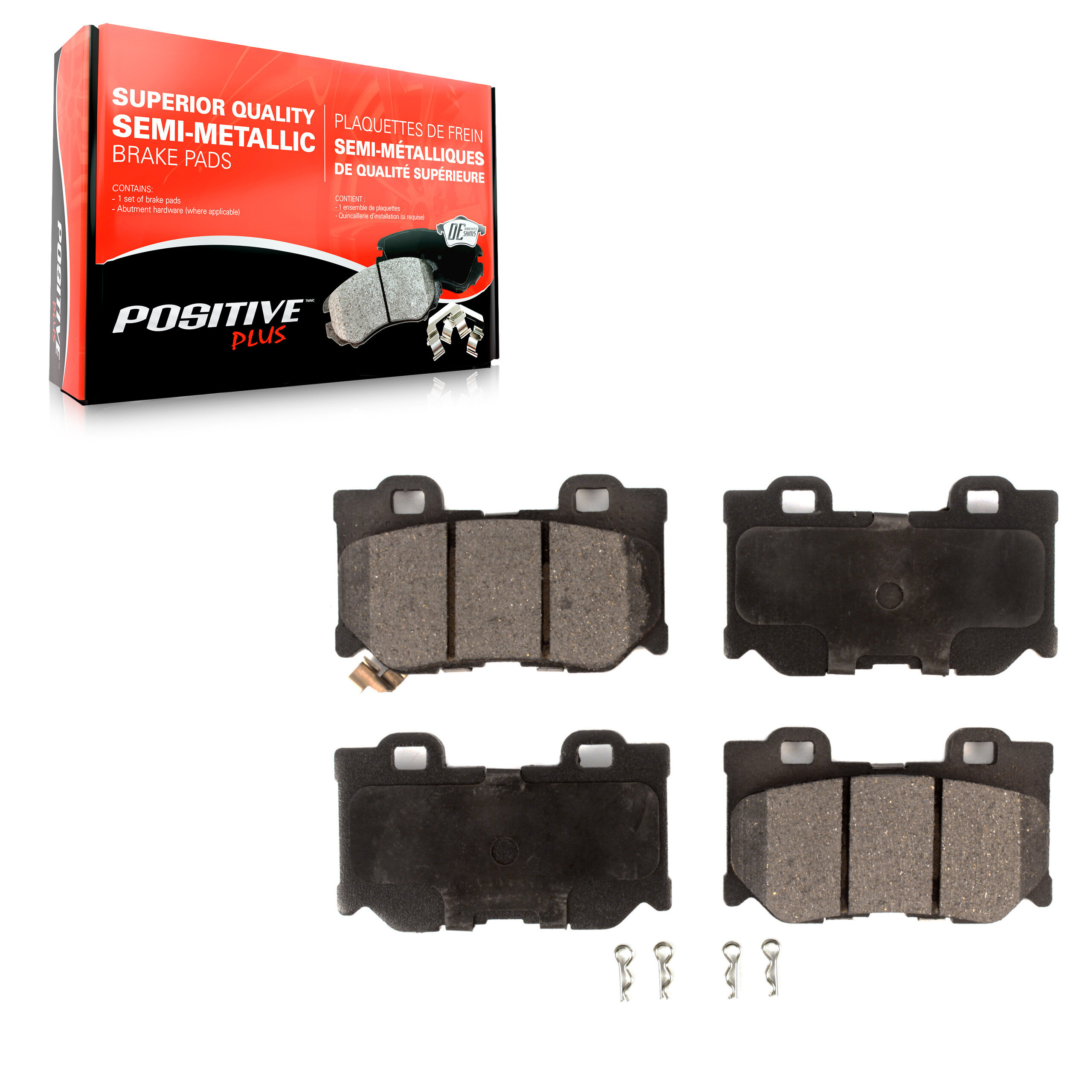 Semi-Metallic Brake Pads