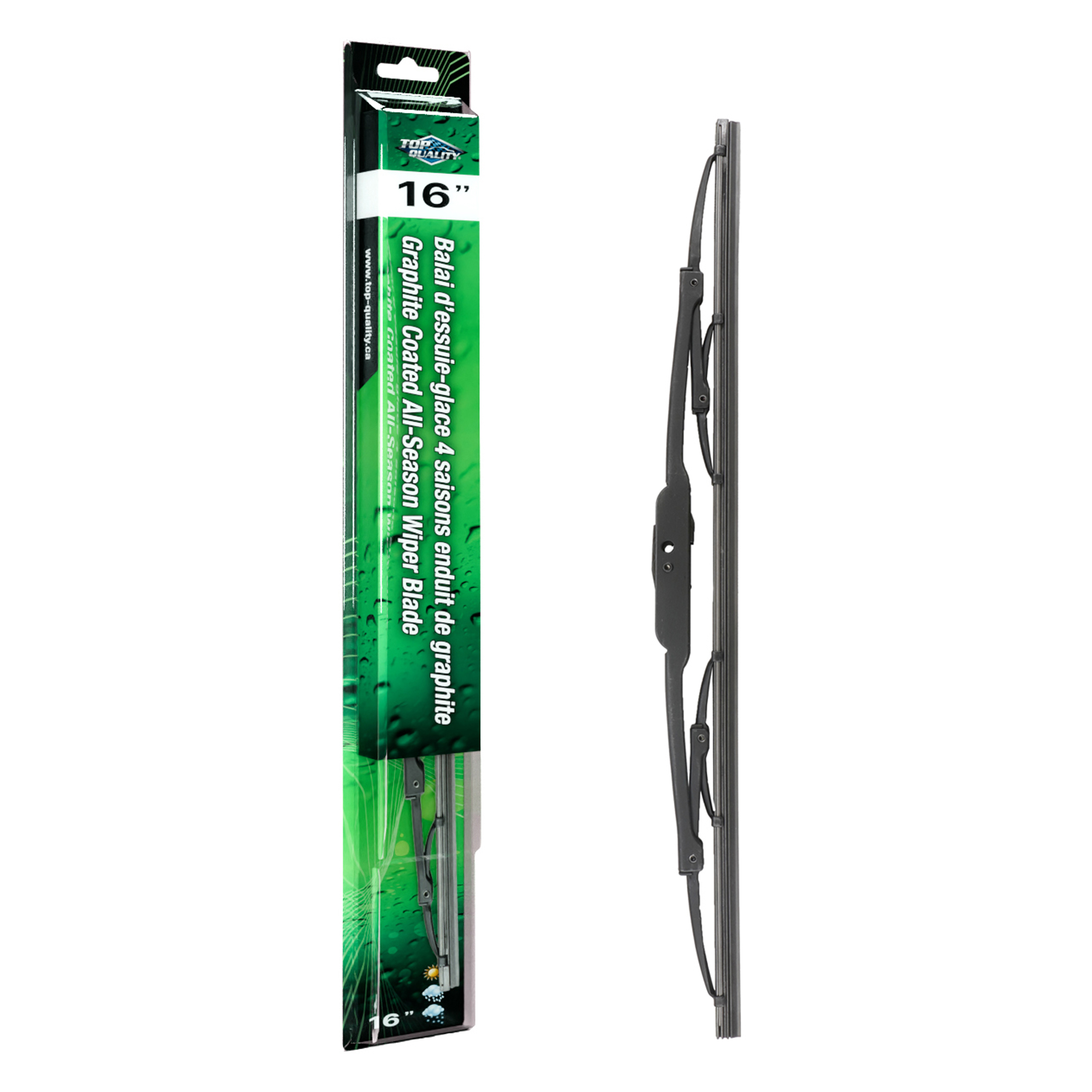 16" All Season Graphite Coated Wiper Blades